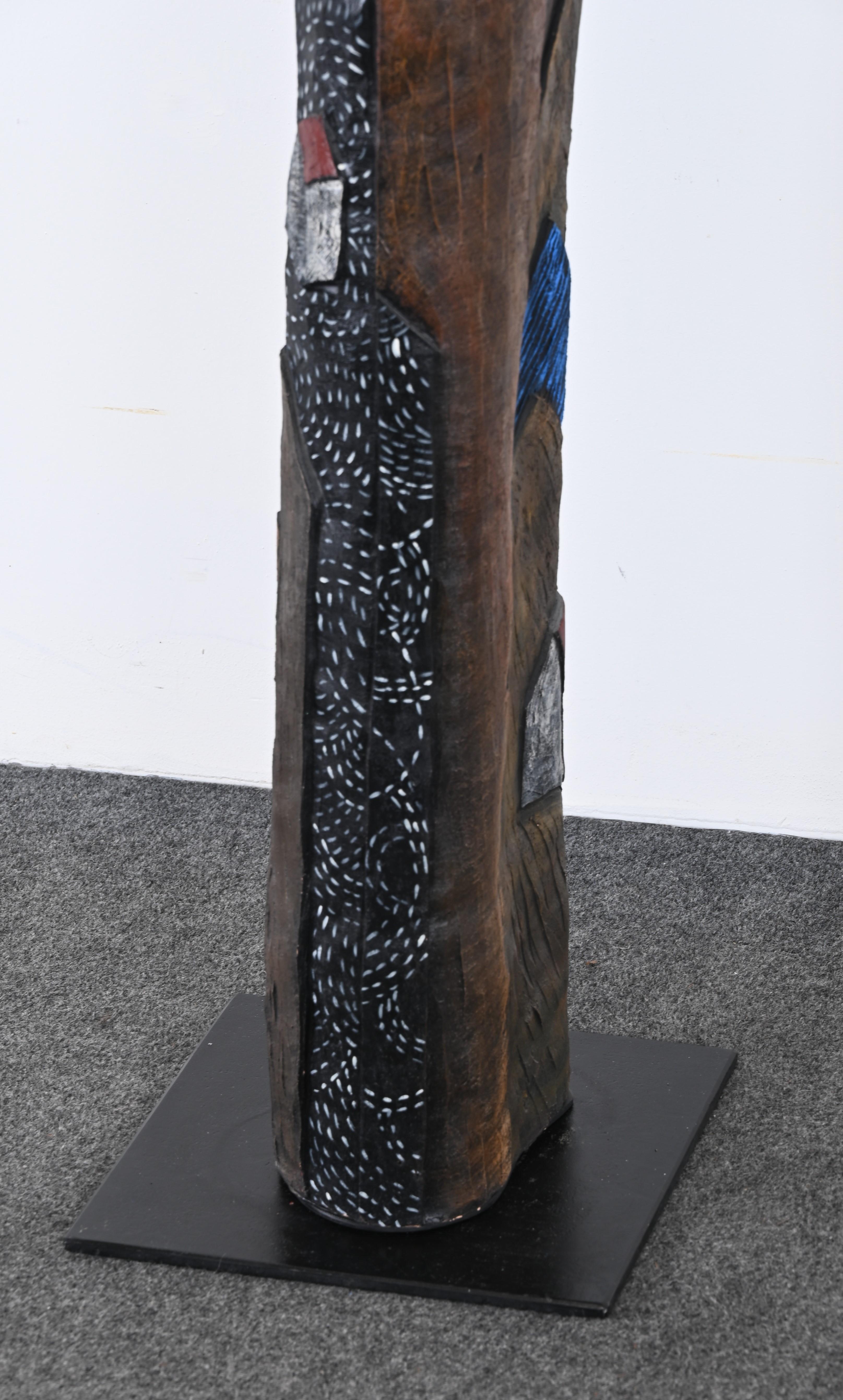 Stoneware TOTEM or Sculpture by Christine Federighi, 1997 10