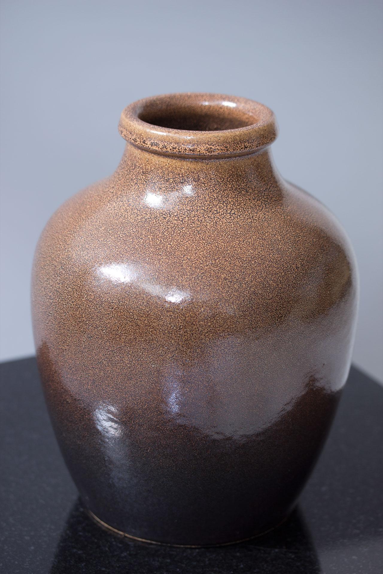 Swedish Scandinavian Modern Ceramic Urn, Vase by Yngve Blixt, Sweden