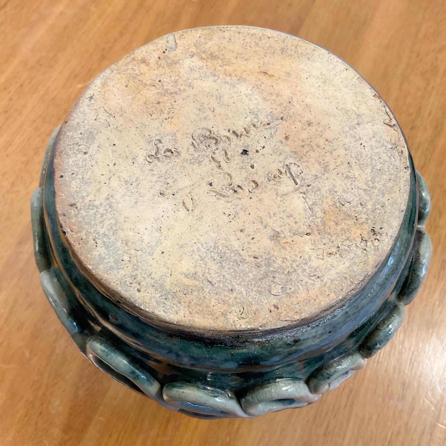 Vaso in gres di André Rozay proveniente dal villaggio di ceramiche di La Borne Francia anni '60 in vendita 3