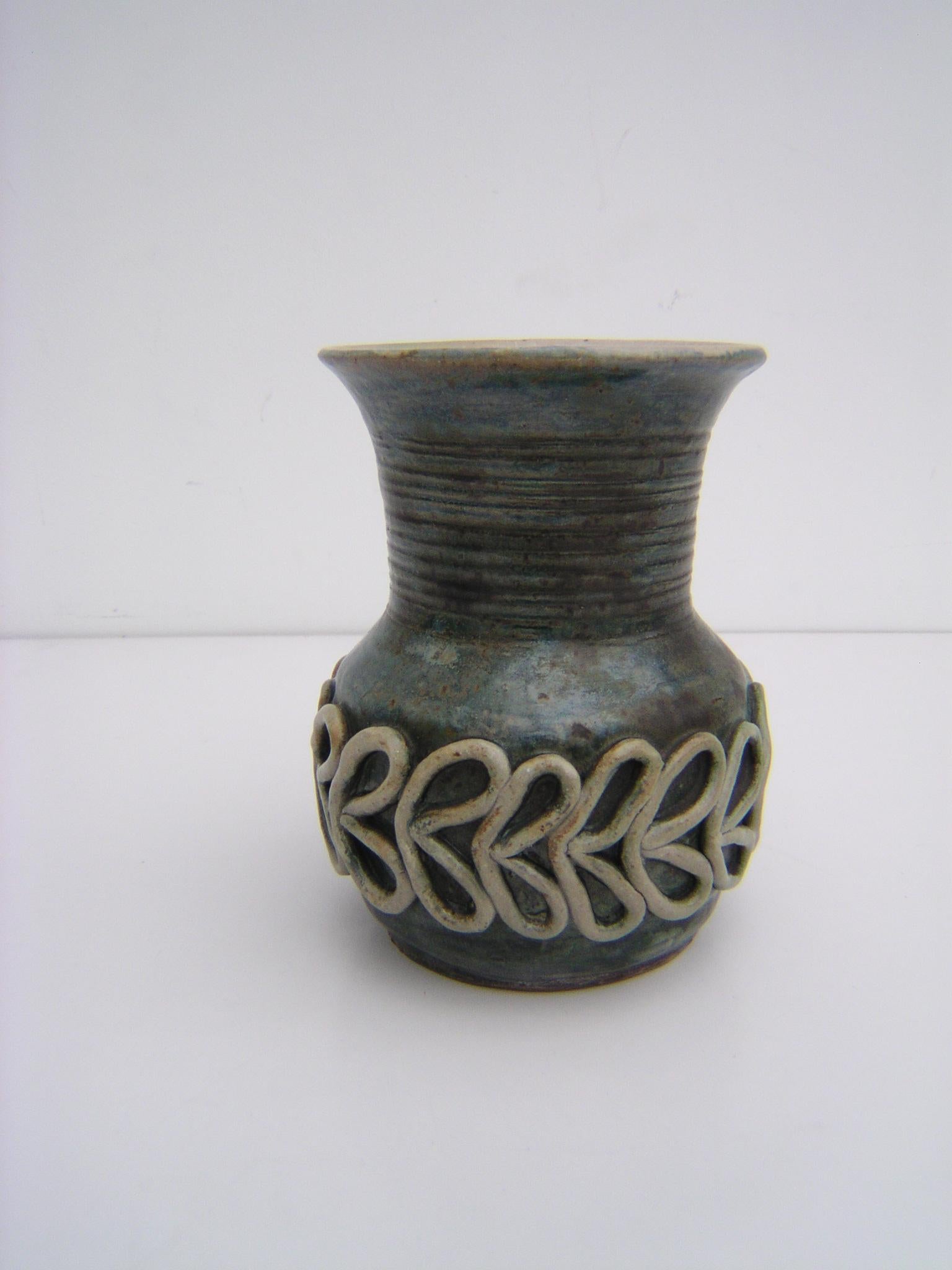 Vaso in gres di André Rozay proveniente dal villaggio di ceramiche di La Borne Francia anni '60 in vendita 4