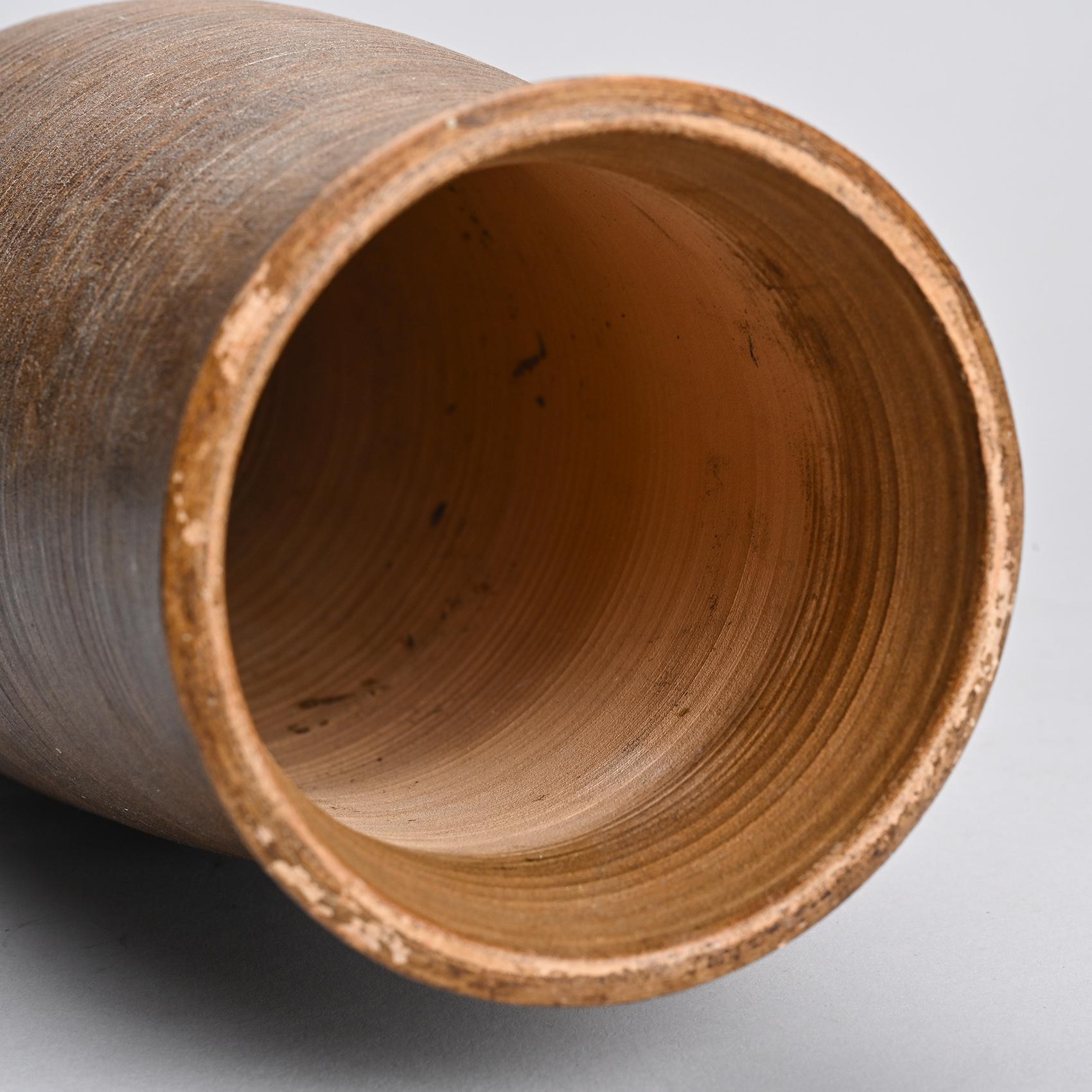 Vase en grès d'Annie Fourmanoir, 1970 Bon état - En vente à VILLEURBANNE, FR