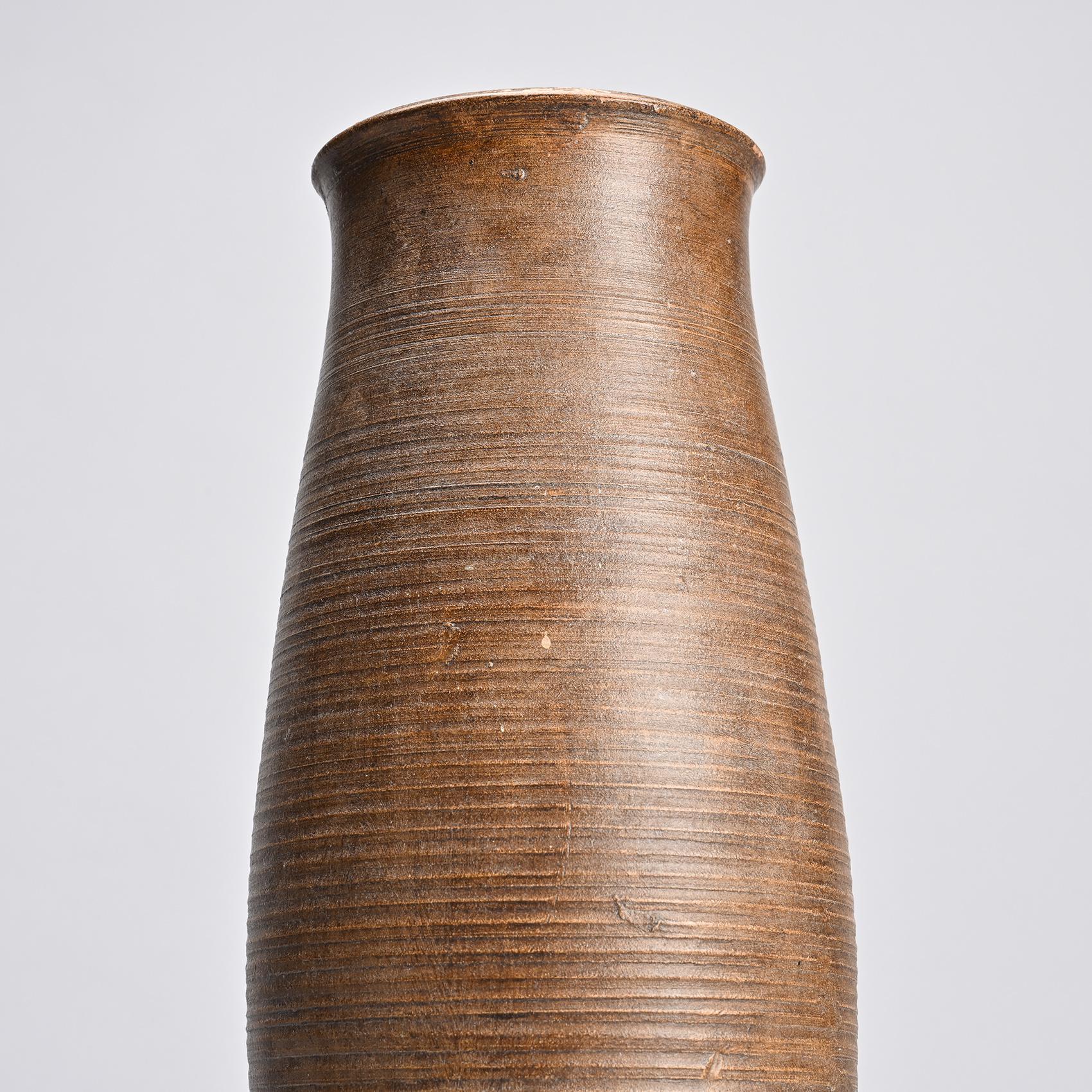 Vase en grès d'Annie Fourmanoir, 1970 en vente 1