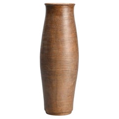 Vase en grès d'Annie Fourmanoir, 1970