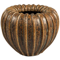 Stoneware Vase by Arne Bang, Denmark, 1950s