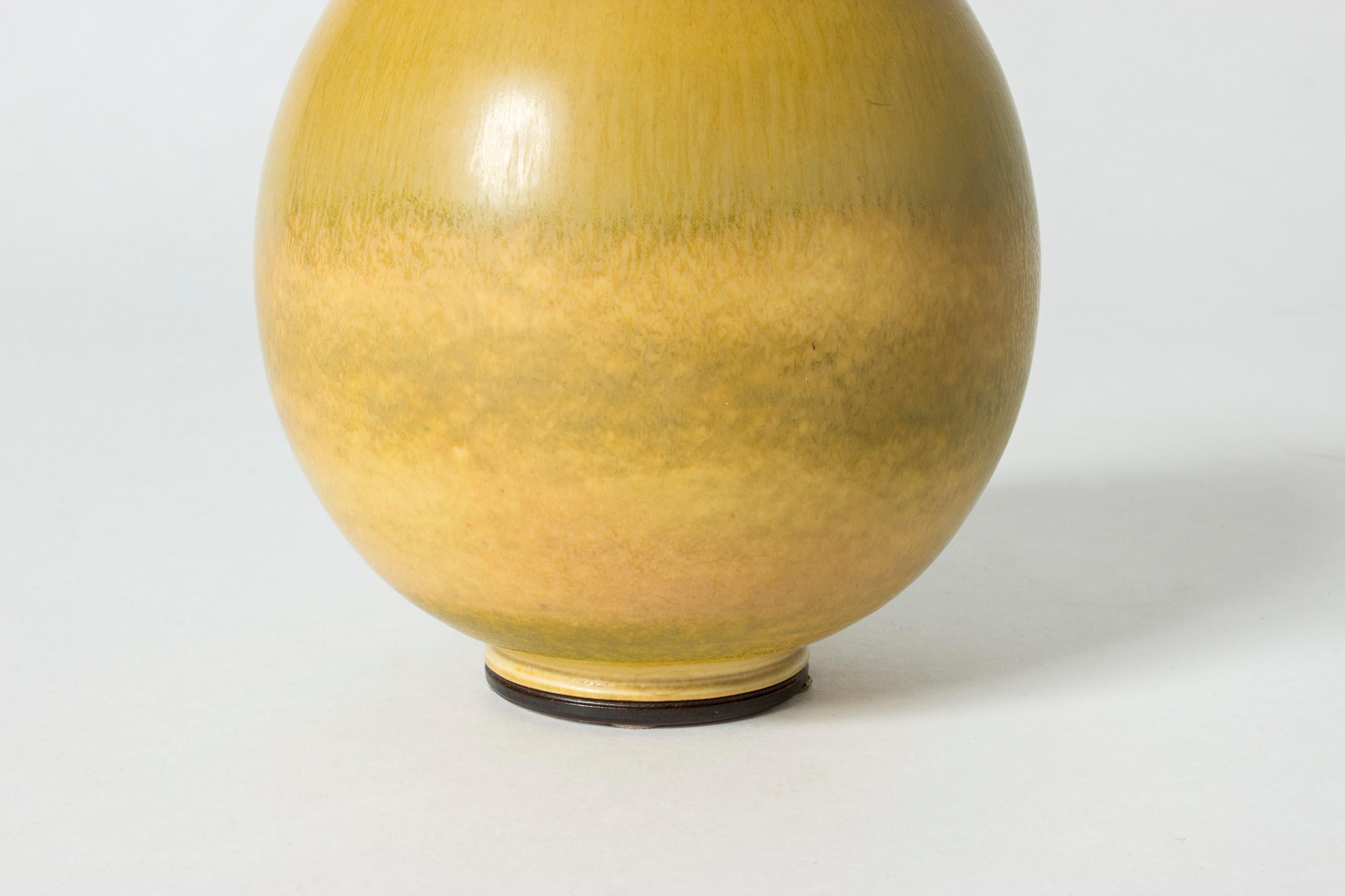 Late 20th Century Stoneware Vase by Berndt Friberg for Gustavsberg