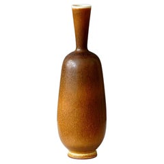 Vase en grès de Berndt Friberg pour Gustavsberg Studio, Suède, 1966