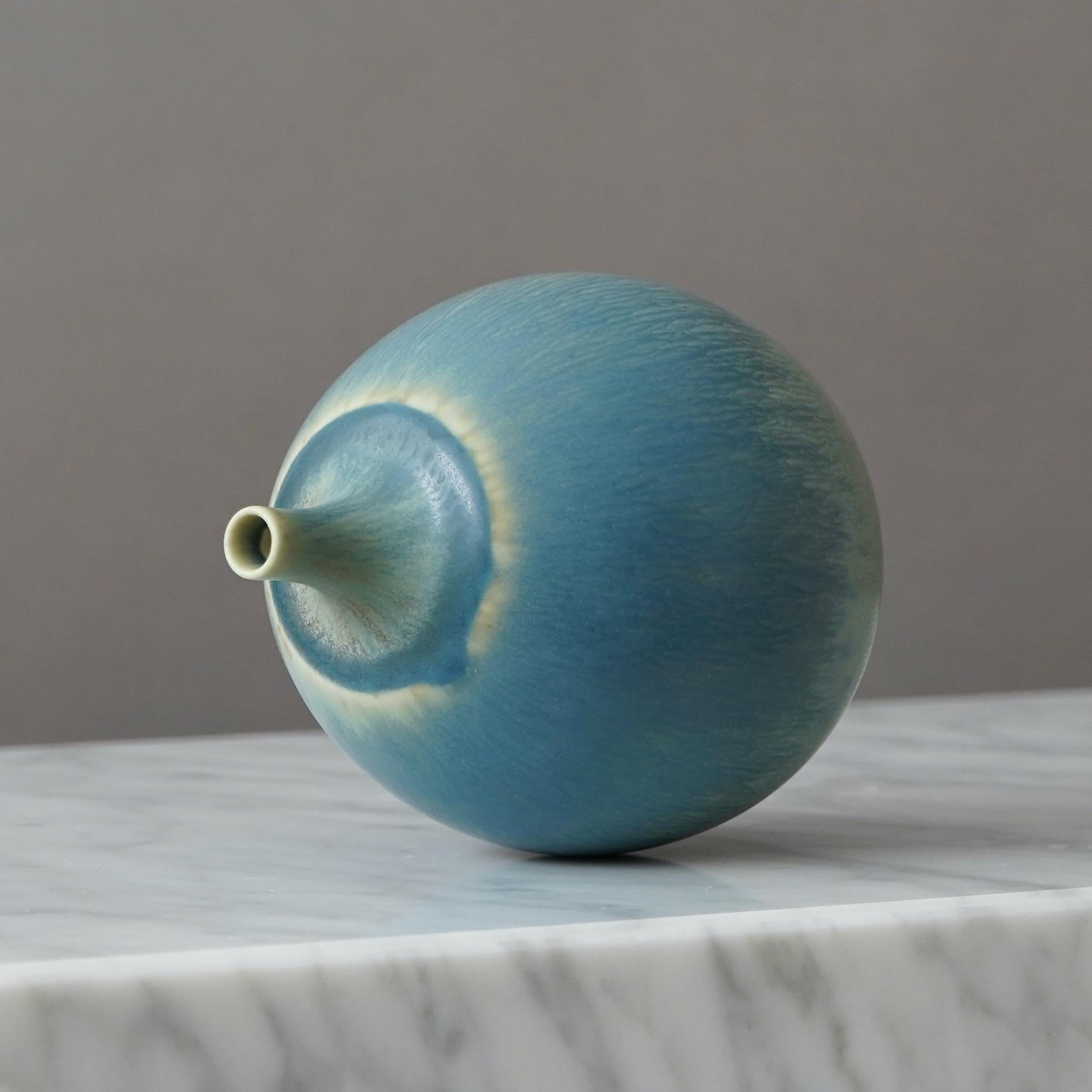 Vaso in gres di Berndt Friberg per Studio A, Svezia, 1969 in vendita 3