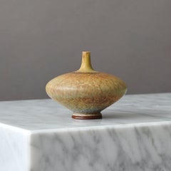 Jarrón de gres de Berndt Friberg para Gustavsberg Studio, Suecia, 1969