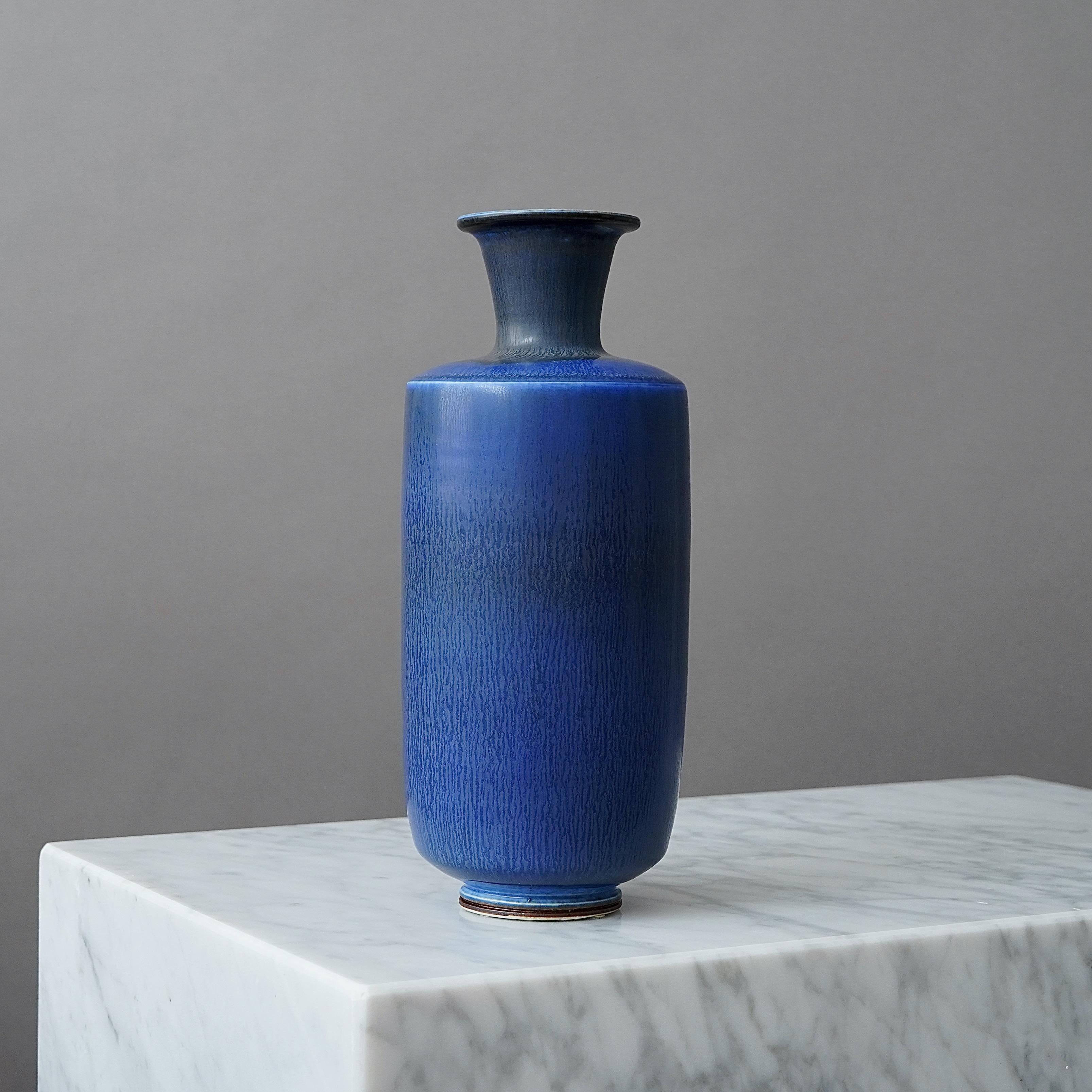 Ceramica Vaso in gres di Berndt Friberg per Studio A, Svezia, 1975 in vendita
