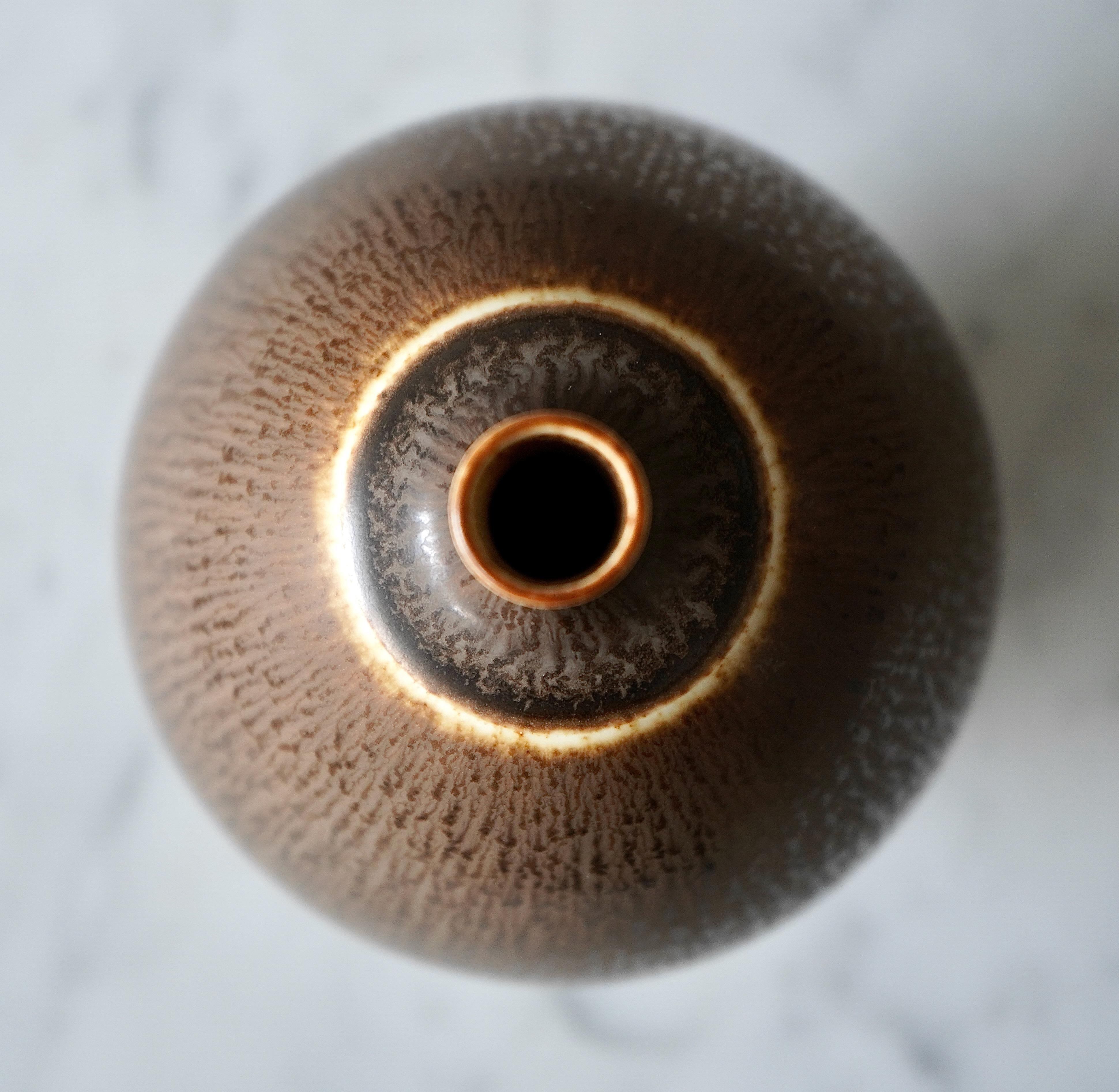 Stoneware Vase by Berndt Friberg for Gustavsberg Studio, Sweden, 1979 For Sale 1
