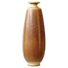 Vase en grès de Berndt Friberg pour Gustavsberg, Suède, 1955