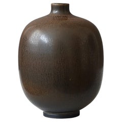 Vase en grès de Berndt Friberg pour Gustavsberg, Suède, années 1960