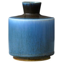 Steingutvase von Berndt Friberg für Gustavsberg, Schweden, 1962