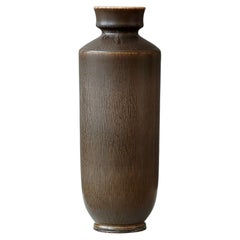 Vintage Stoneware Vase by Berndt Friberg for Gustavsberg, Sweden, 1964