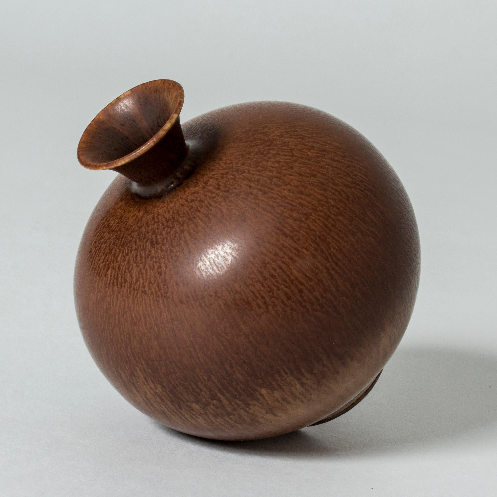 Scandinavian Modern Stoneware Vase by Berndt Friberg