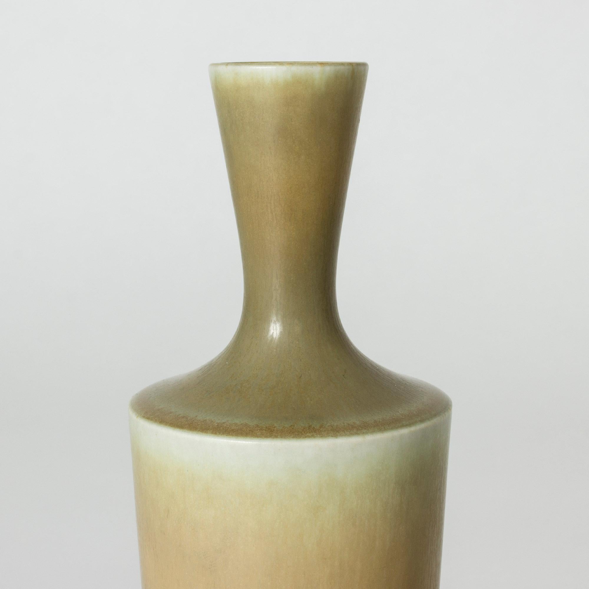 Swedish Stoneware Vase by Berndt Friberg For Sale