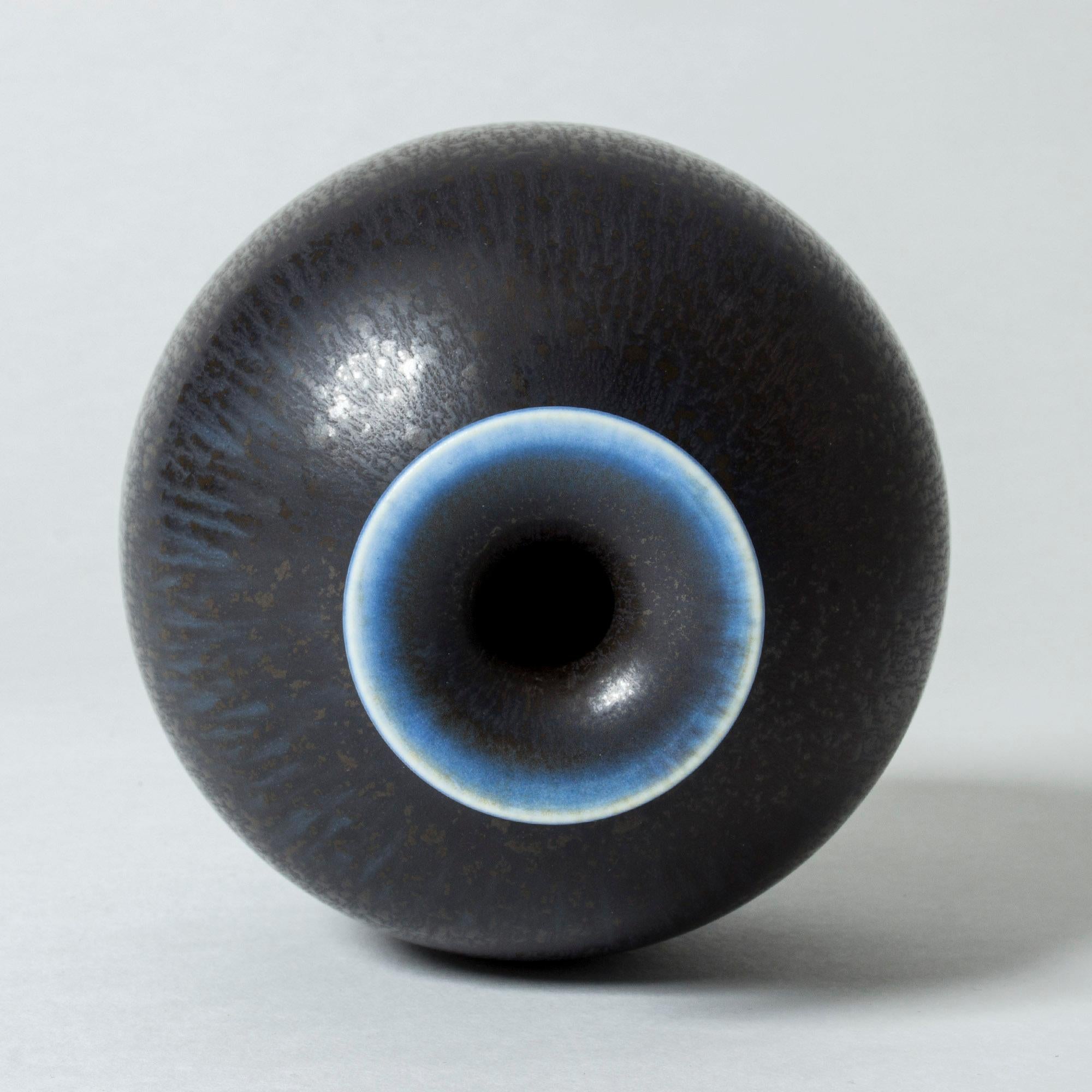 Swedish Stoneware Vase by Berndt Friberg