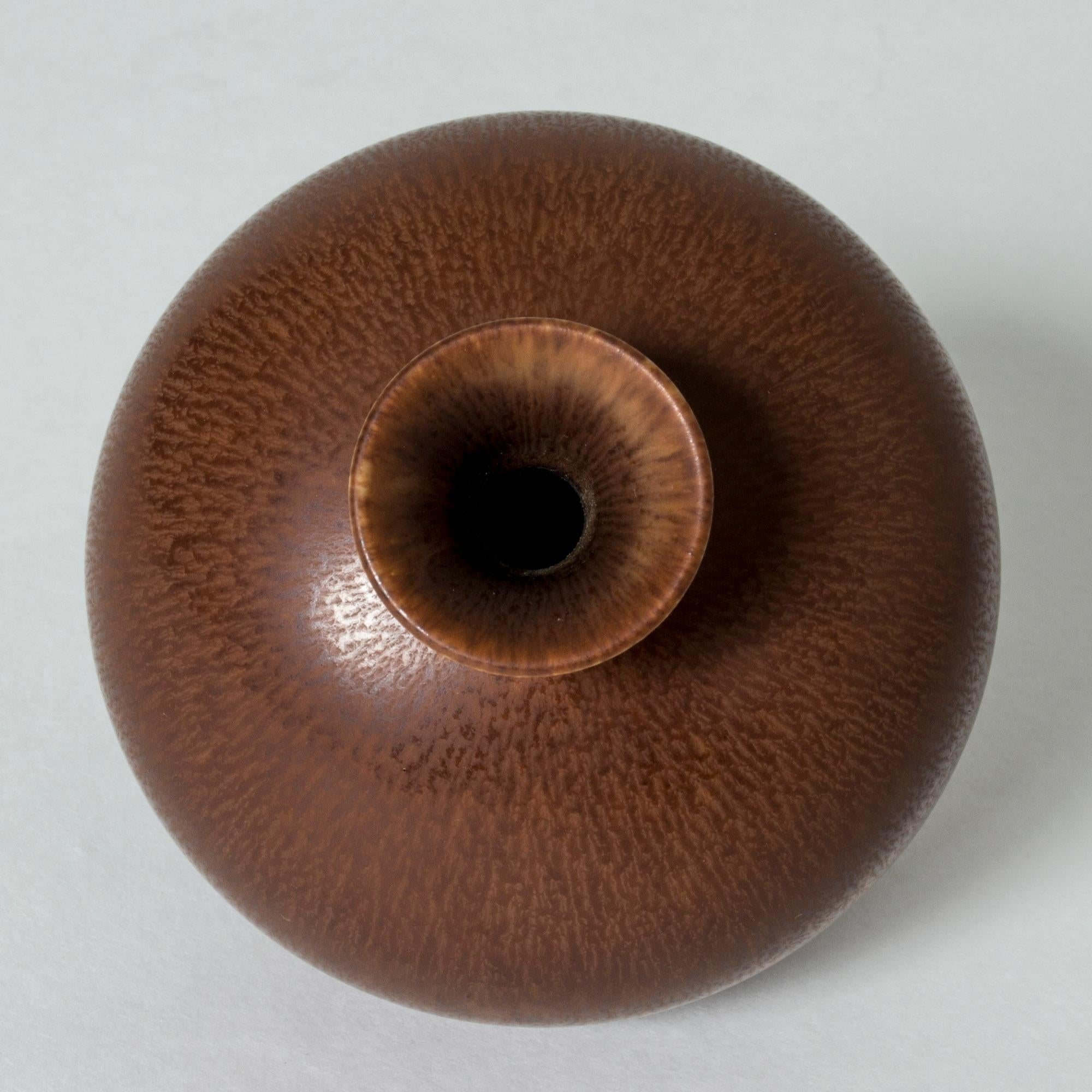 Swedish Stoneware Vase by Berndt Friberg