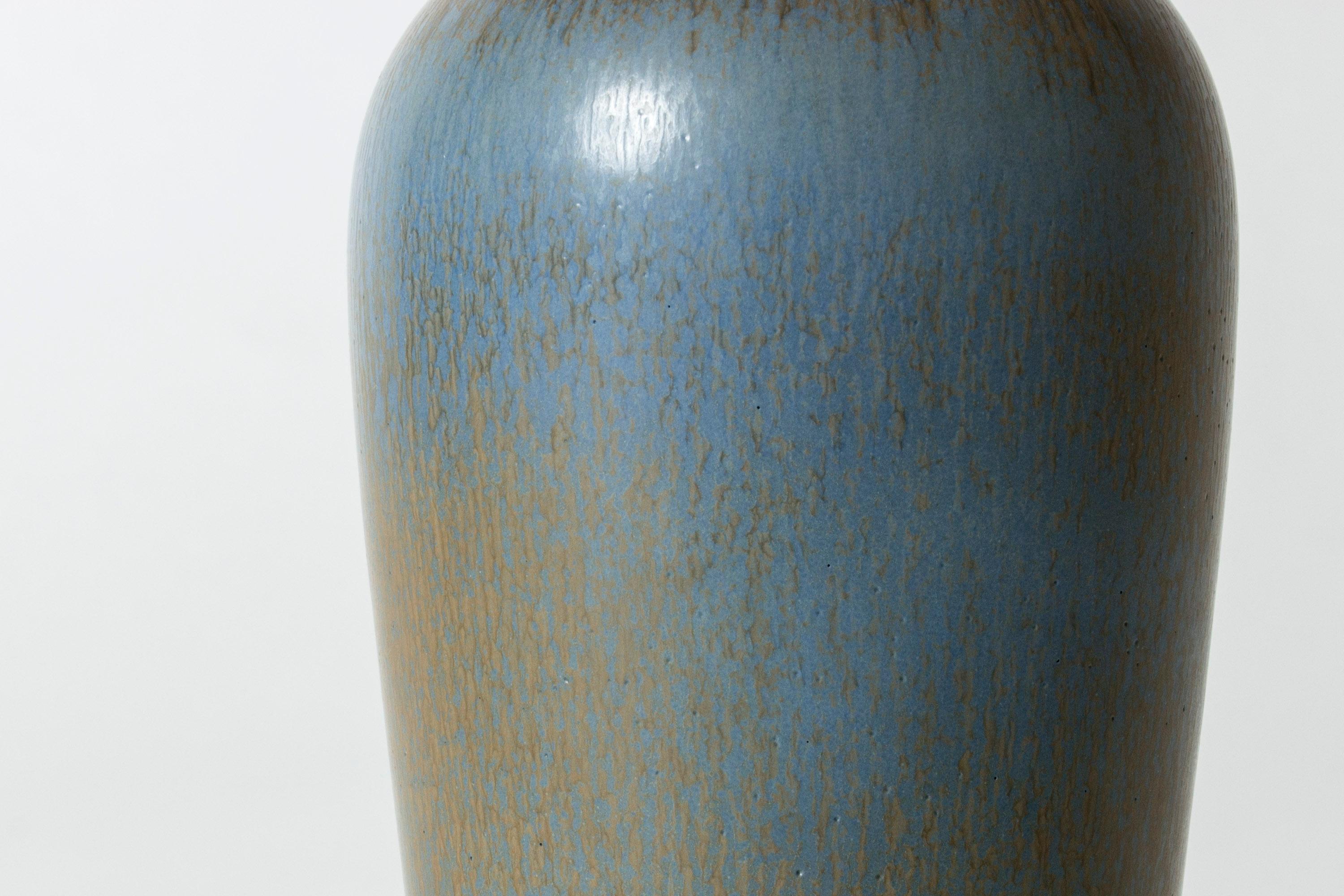 Swedish Stoneware Vase by Berndt Friberg, Gustavsberg, Sweden, 1950s For Sale