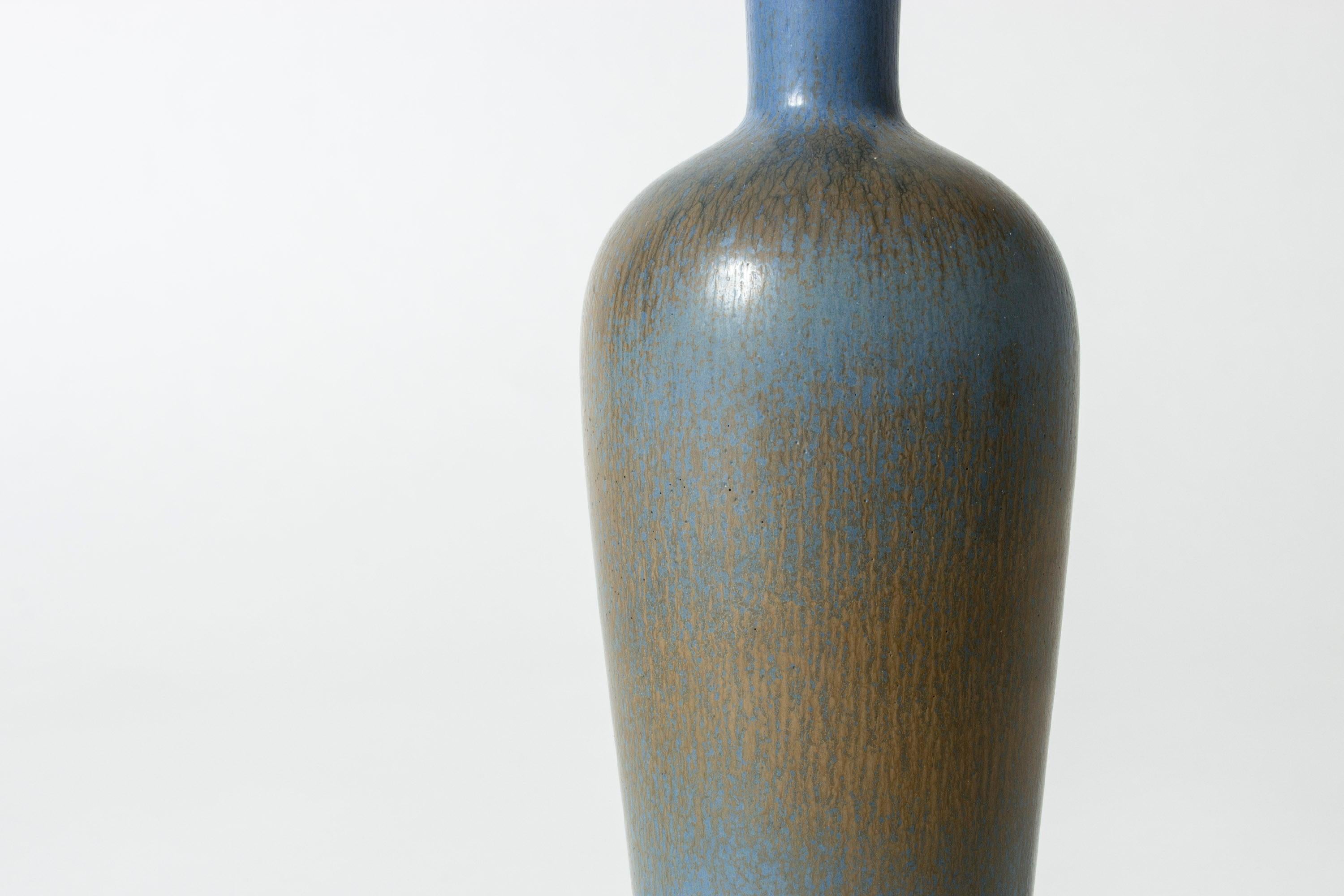 Stoneware Vase by Berndt Friberg, Gustavsberg, Sweden, 1950s In Good Condition For Sale In Stockholm, SE