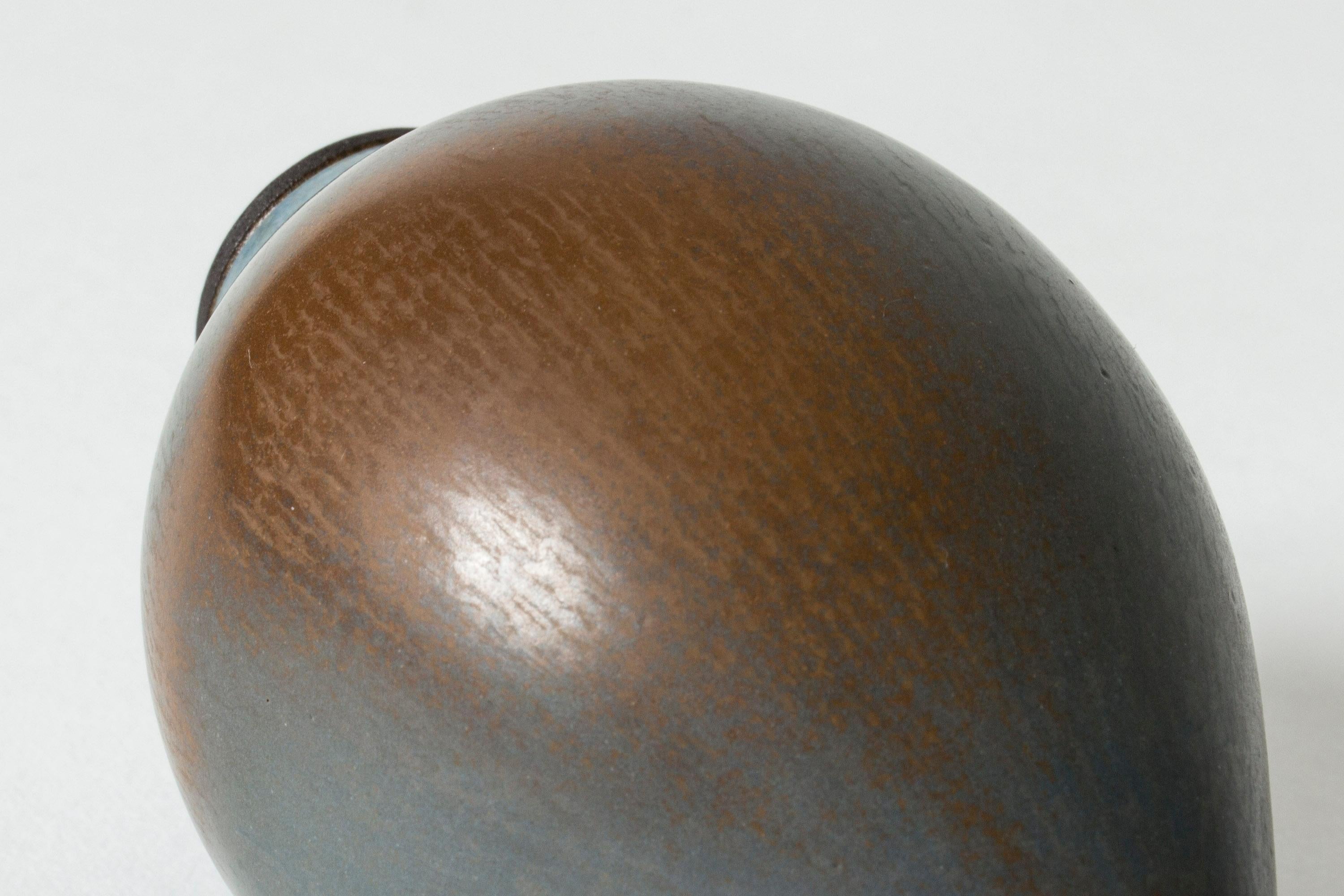 Stoneware Vase by Berndt Friberg, Gustavsberg, Sweden, 1950s In Good Condition In Stockholm, SE