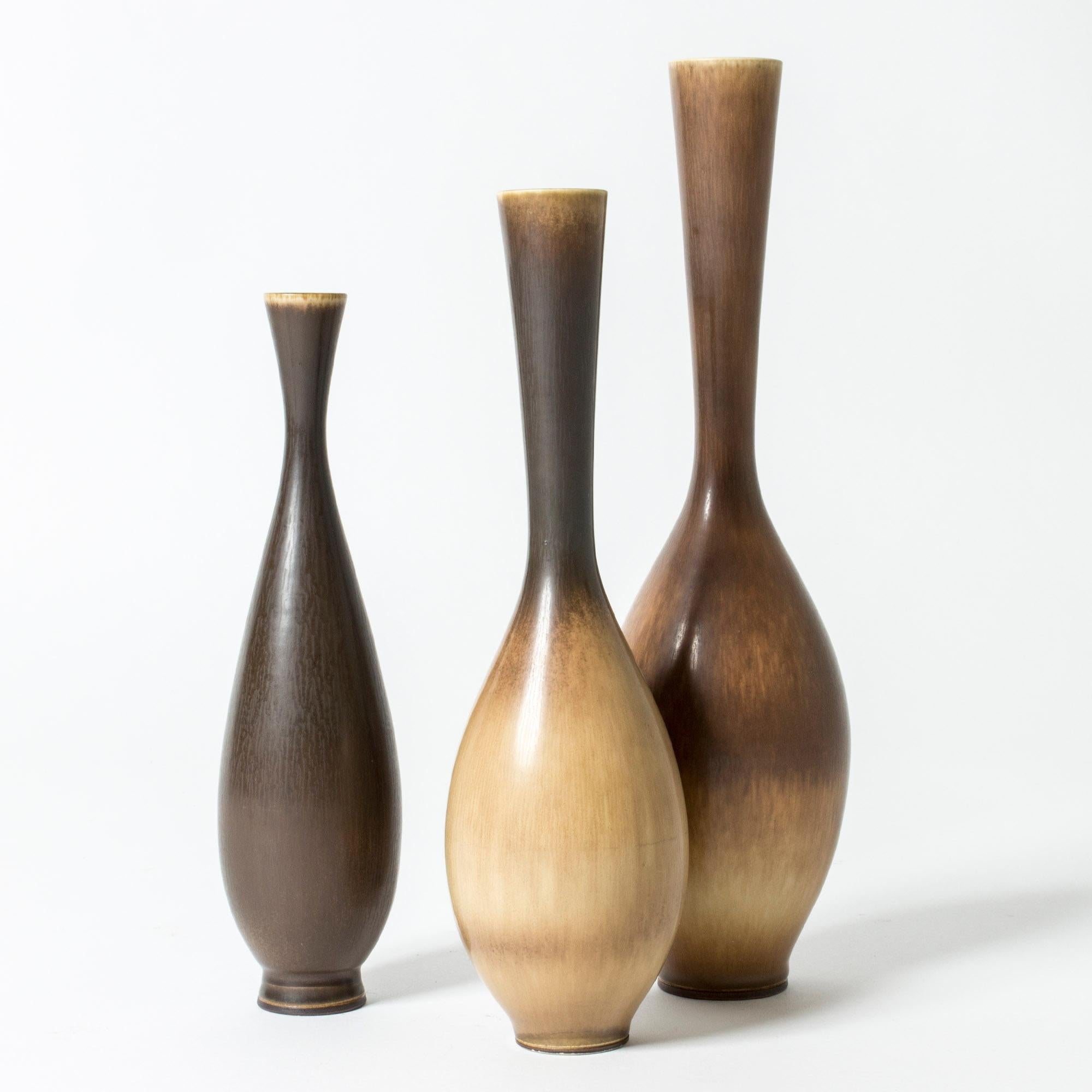 Stoneware Vase by Berndt Friberg, Gustavsberg, Sweden, 1950s 1