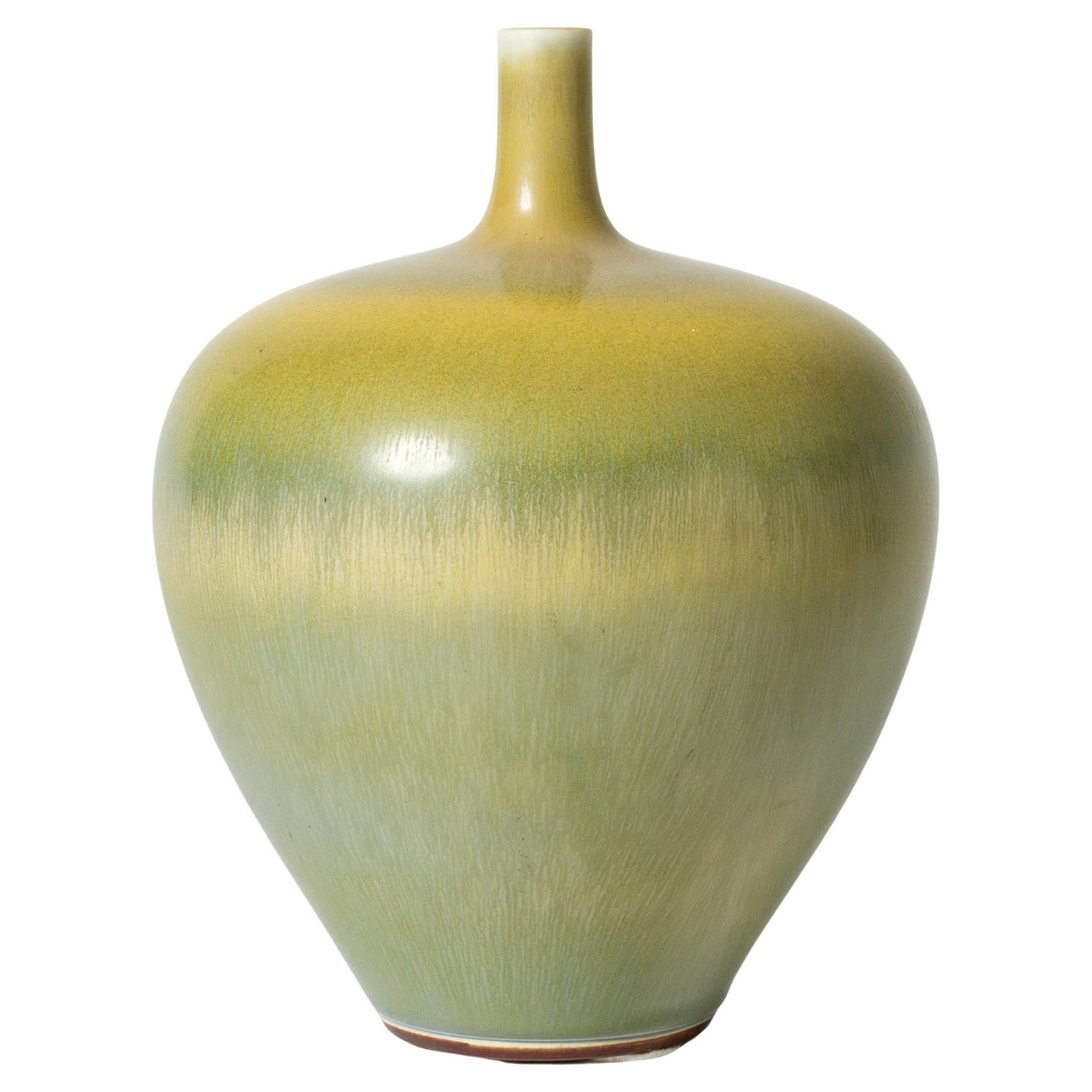 Stoneware Vase by Berndt Friberg, Gustavsberg, Sweden, 1950s