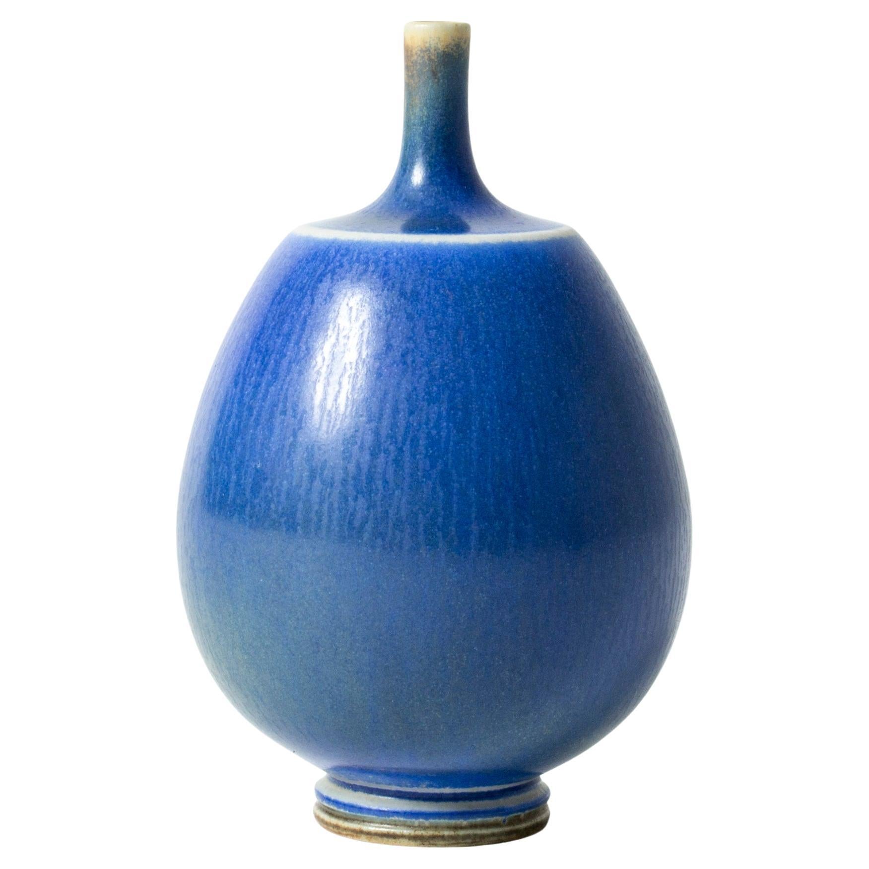 Monumental Stoneware Vase by Berndt Friberg for Gustavsberg, Sweden