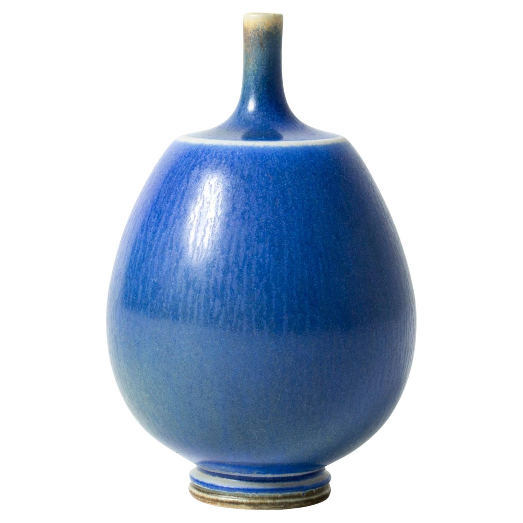 Stoneware Vase by Berndt Friberg, Gustavsberg, Sweden, 1950s