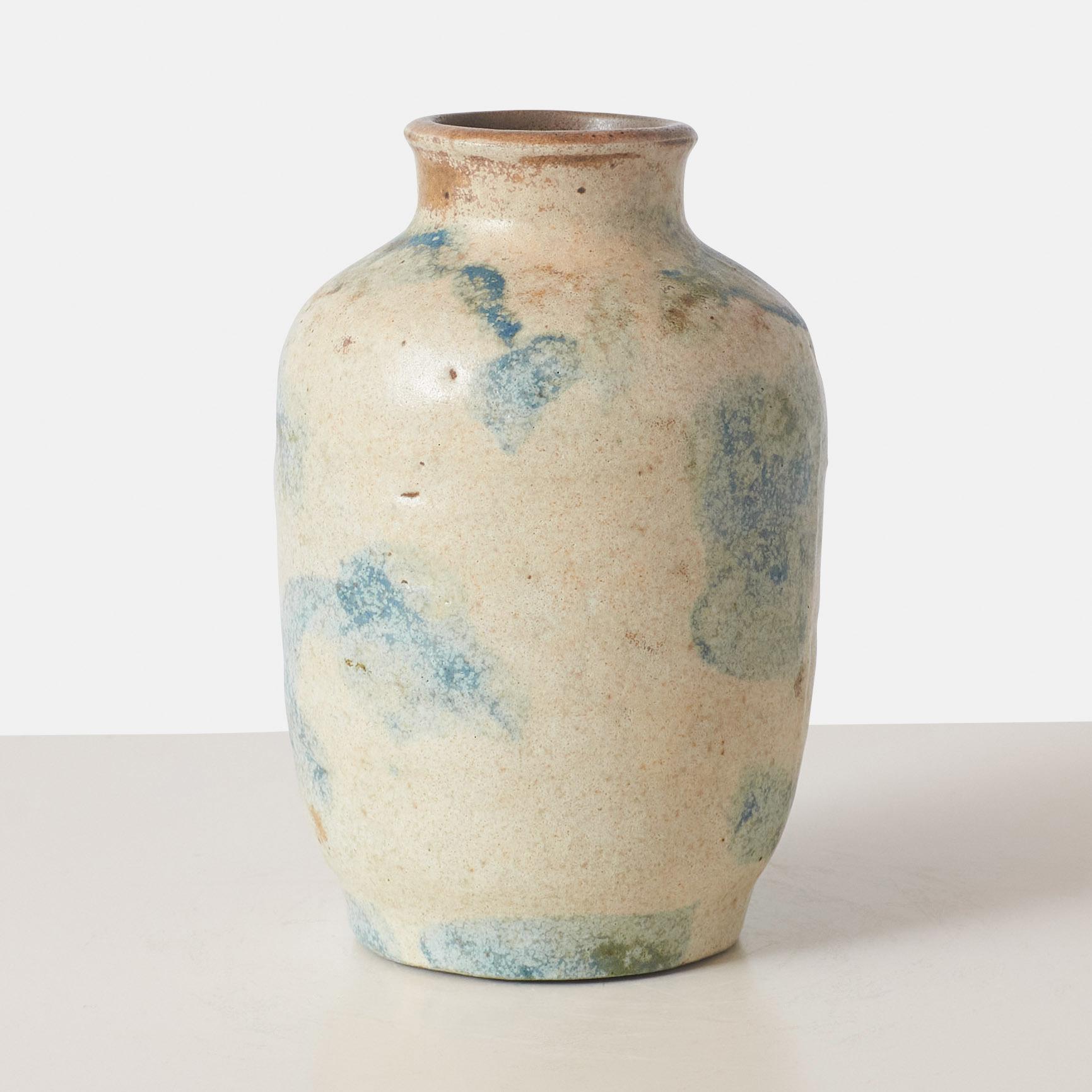 Modern Stoneware Vase by Bode Willumsen For Sale