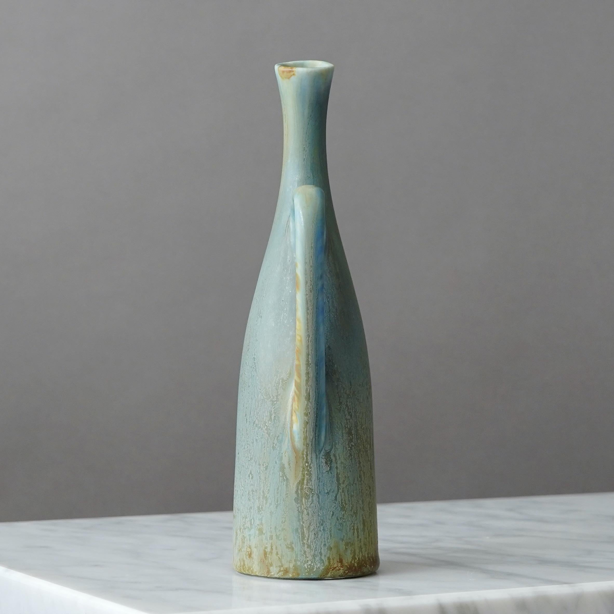 Ceramica Vaso in gres di Carl-Harry Stalhane per Rorstrand, Svezia, anni '50 in vendita