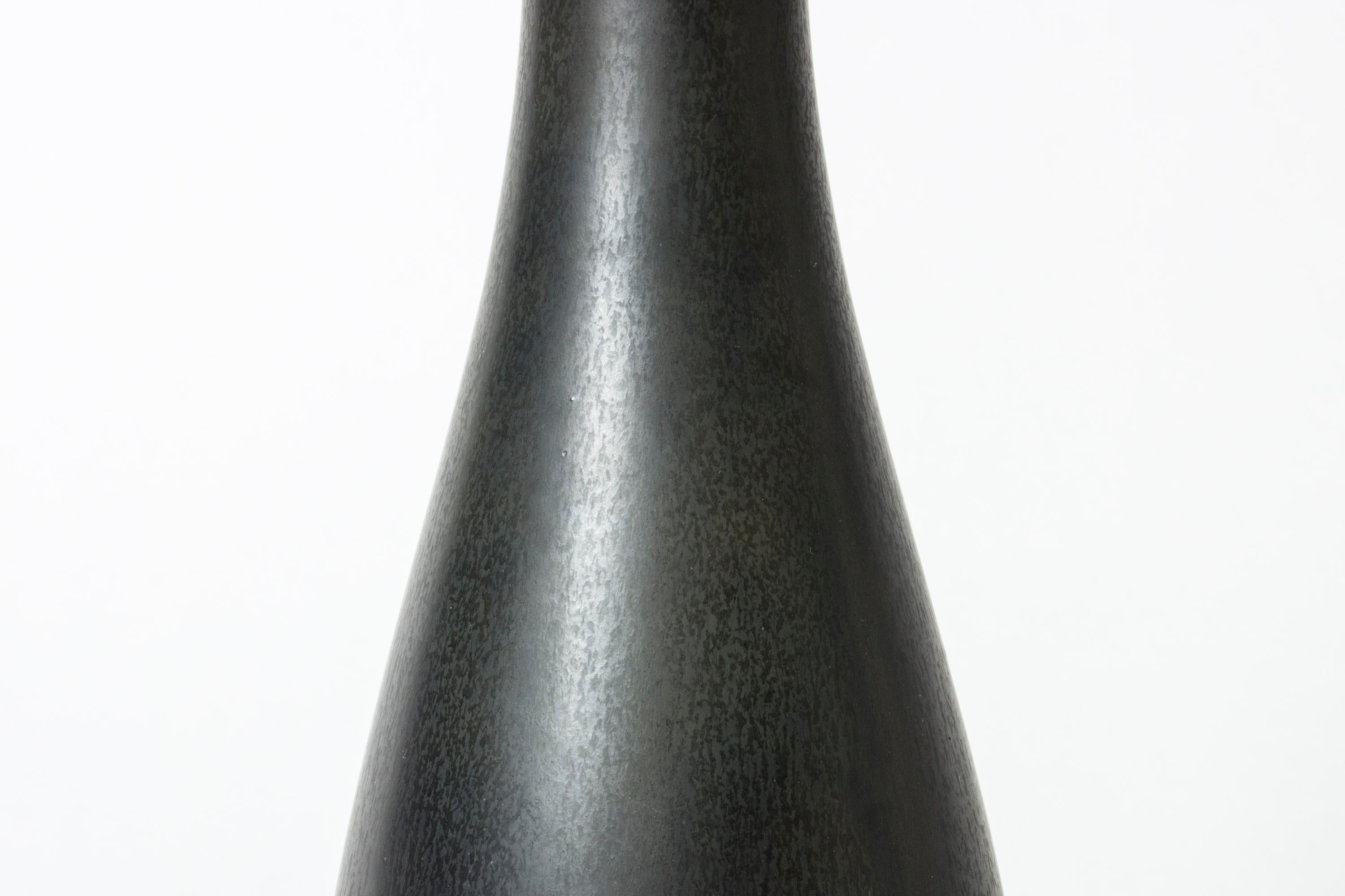 Svedese Vaso in gres di Carl-Harry Stålhane, Rörstrand, Svezia, anni '50 in vendita