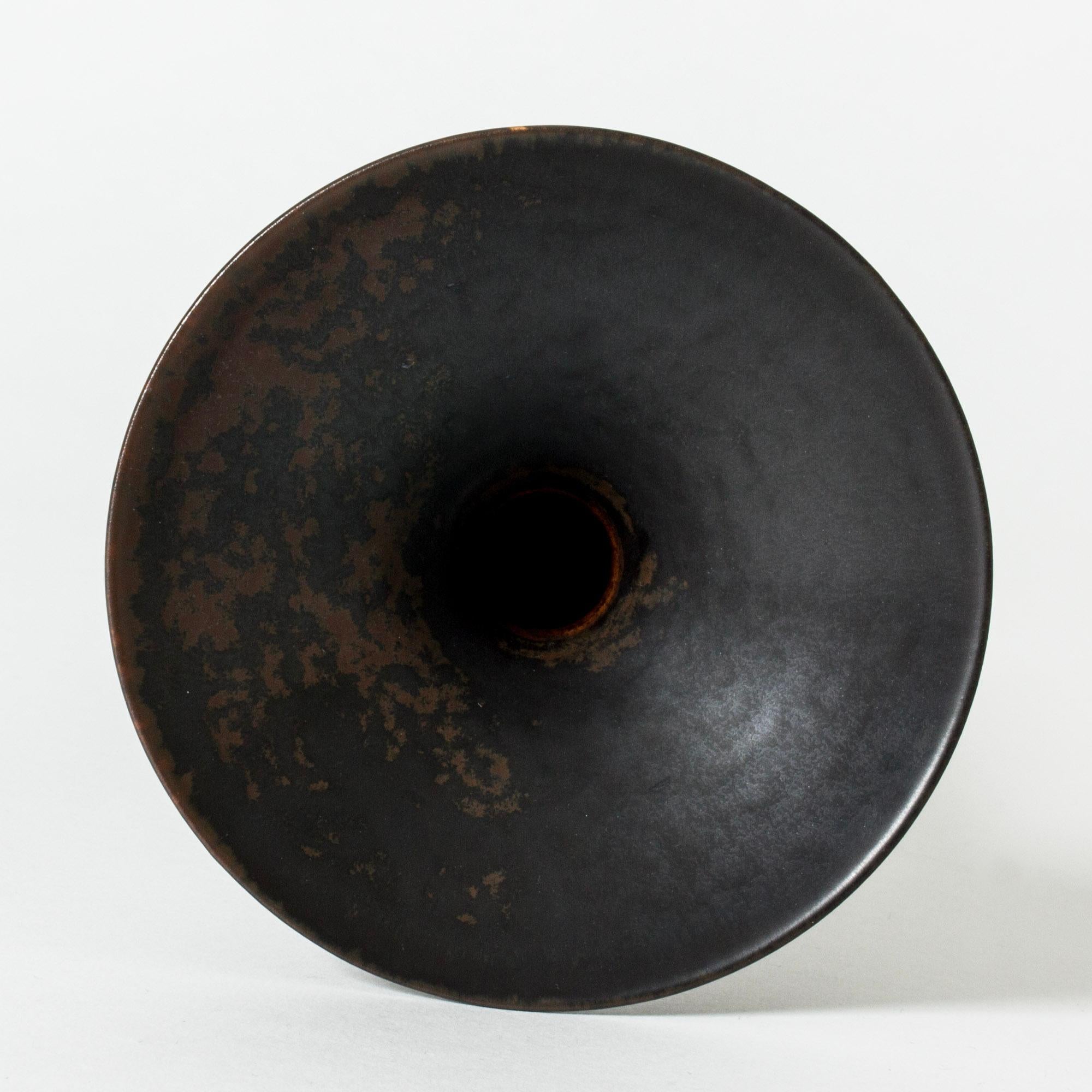 Svedese Vaso in gres di Carl-Harry Stålhane, Rörstrand, Svezia, anni '50 in vendita