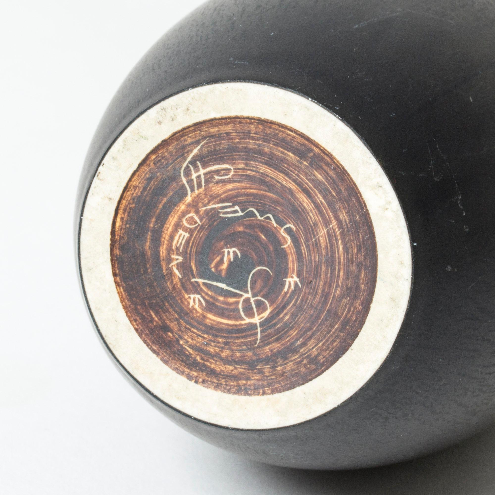 Stoneware Vase by Carl-Harry Stålhane, Rörstrand, Sweden, 1950s For Sale 1