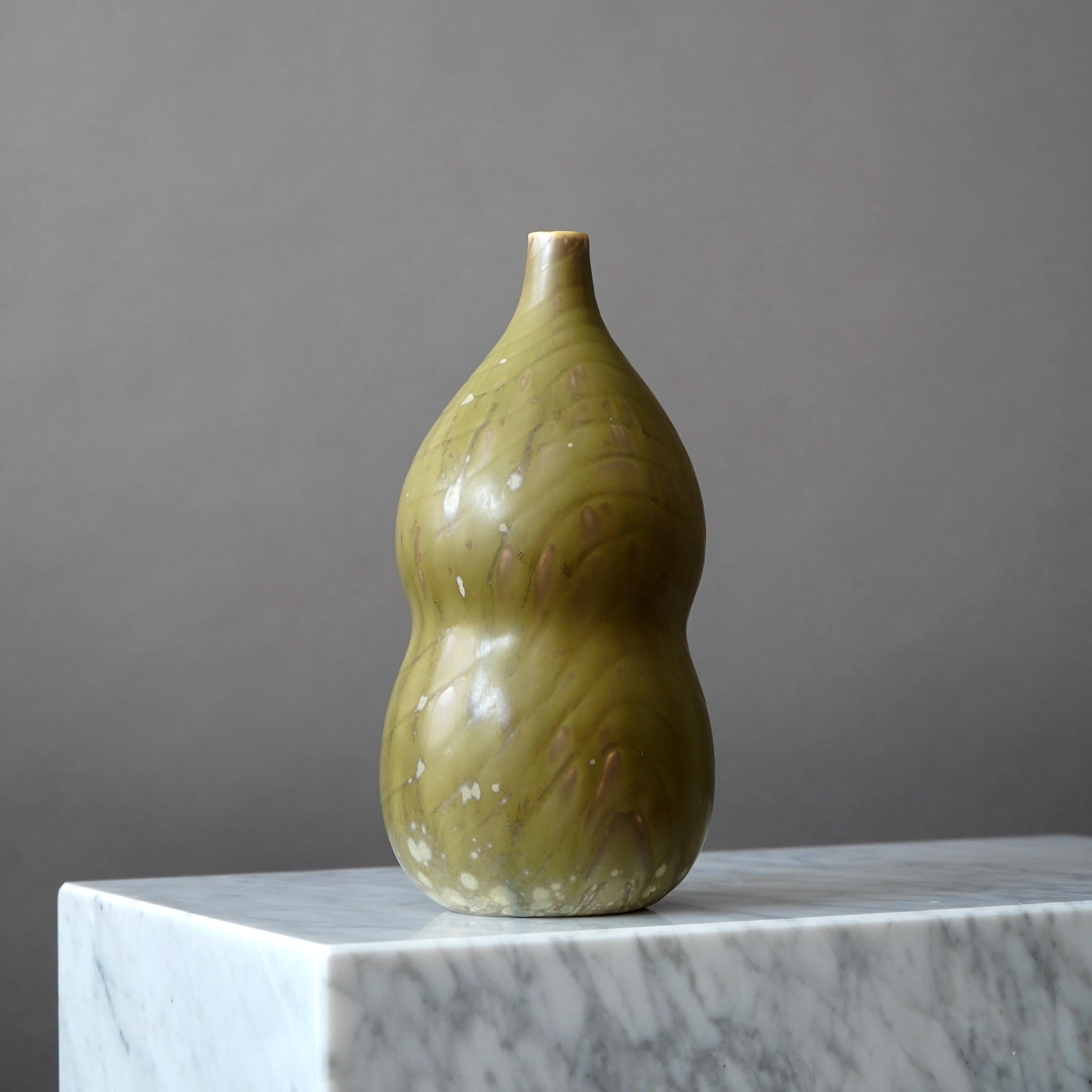 Stoneware Vase by Carl-Harry Stalhane, Rorstrand, Sweden, 1950s For Sale 1