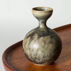 Stoneware vase by Carl-Harry Stålhane, Rörstrand, Sweden, 1950s