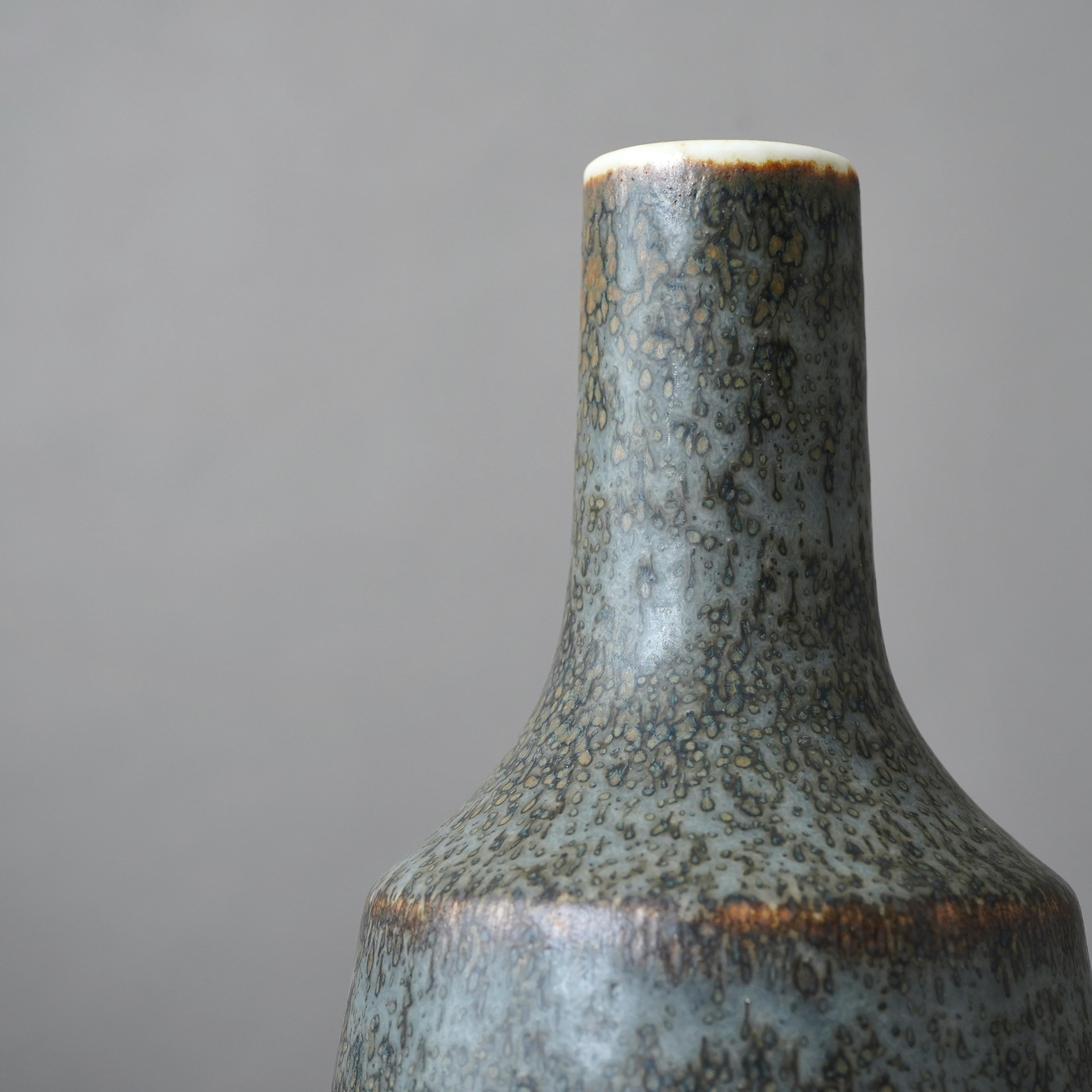 Vaso in gres di Carl-Harry Stalhane, Rorstrand, Svezia, anni '1960 in vendita 1