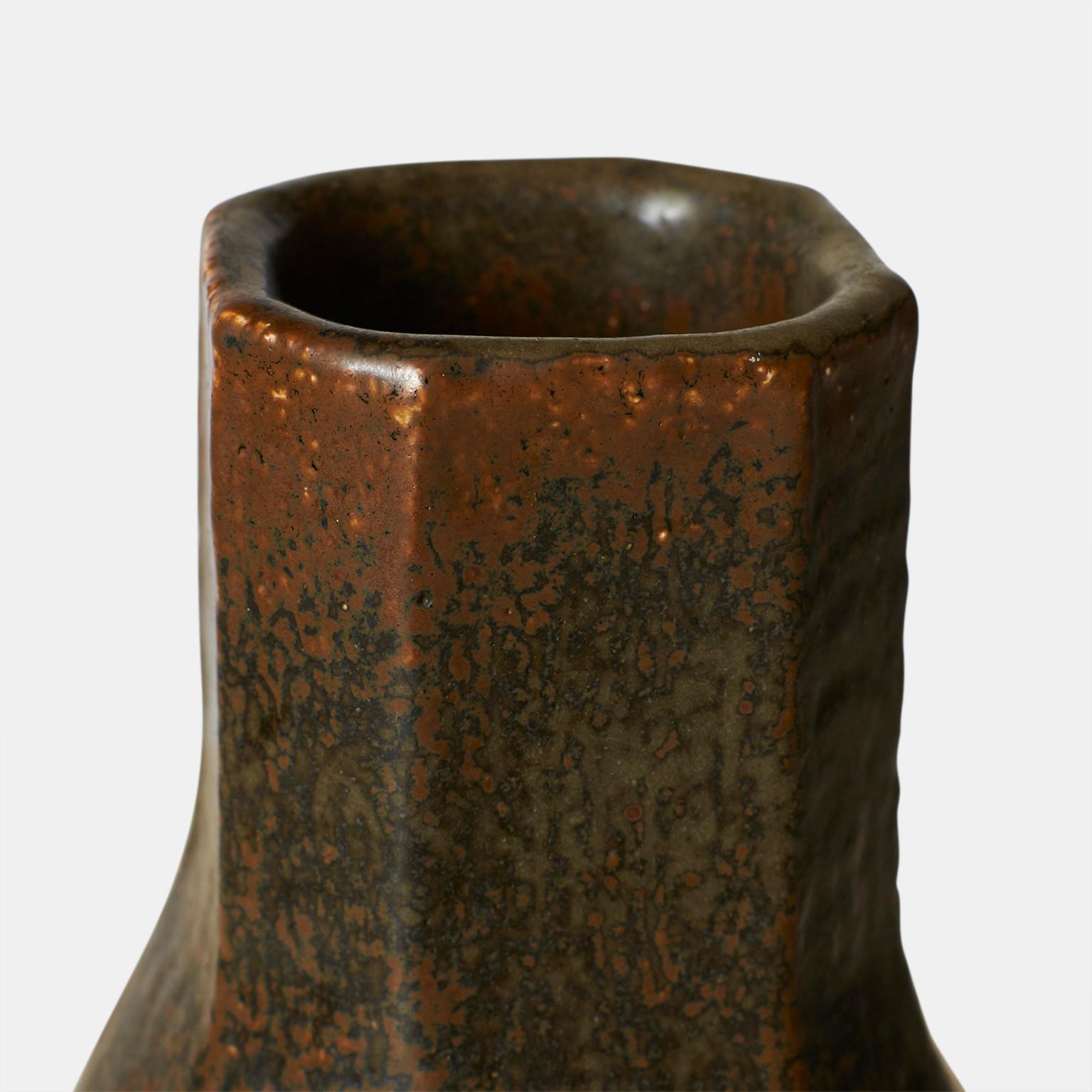 Modern Stoneware Vase by Eva Stæhr-Nielsen for SAXBO For Sale