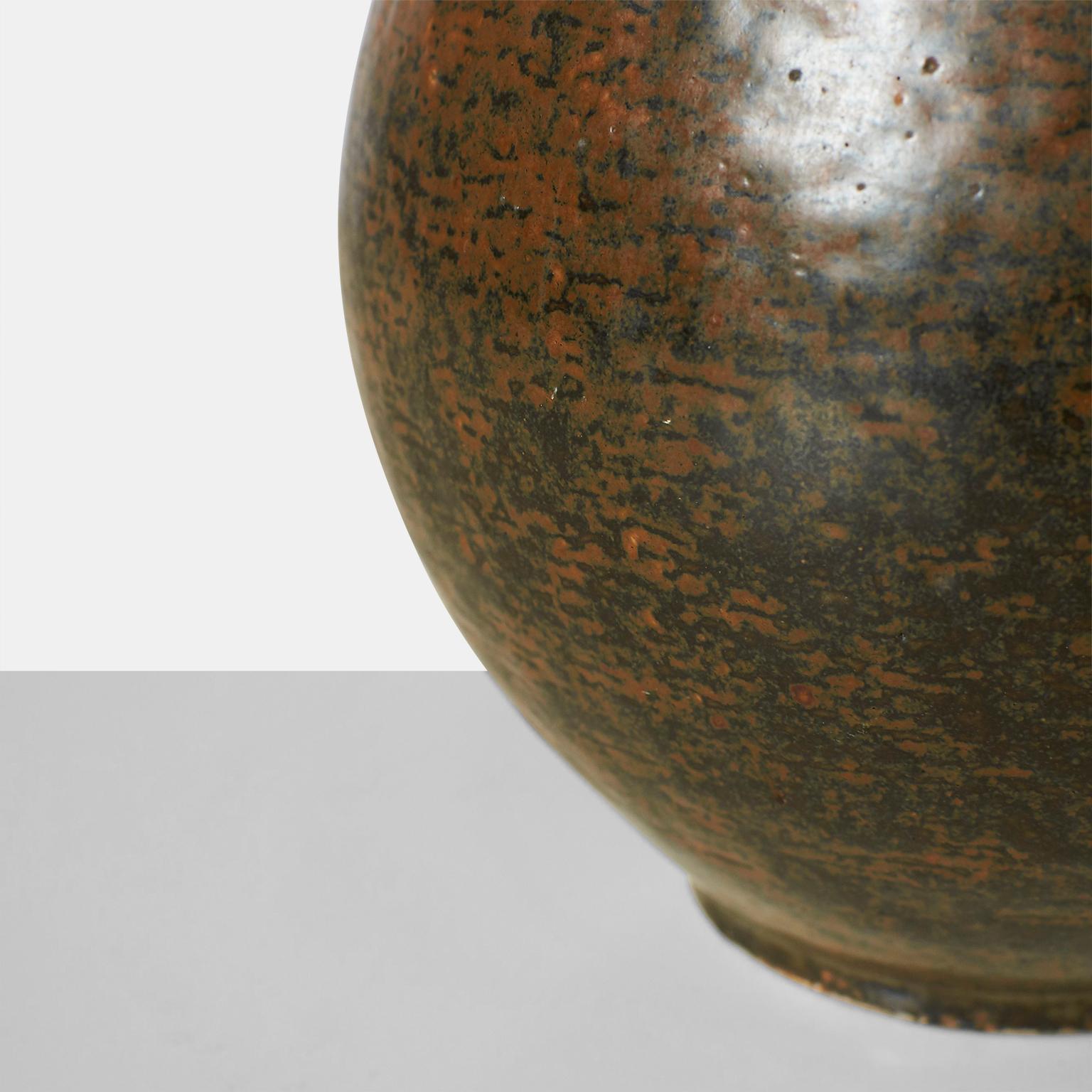 European Stoneware Vase by Eva Stæhr-Nielsen for SAXBO For Sale