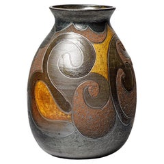 Vase en grès de Georges Martin, vers 1970-1980.