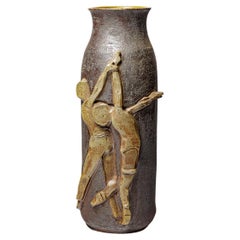 Vase en grès de Georges Martin, vers 1970-1980.