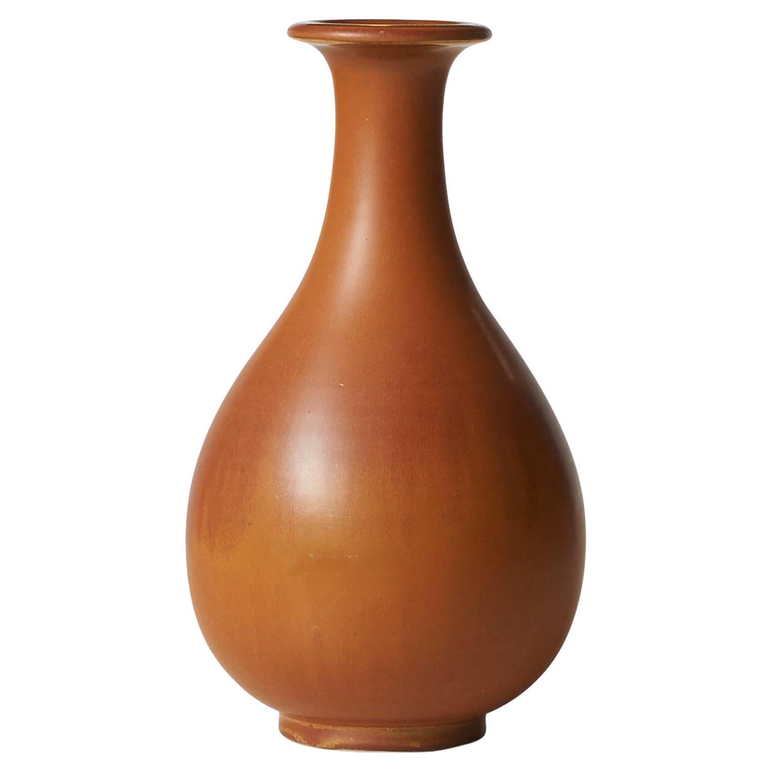 Vase en grès de Gunnar Nylund pour Rörstrand