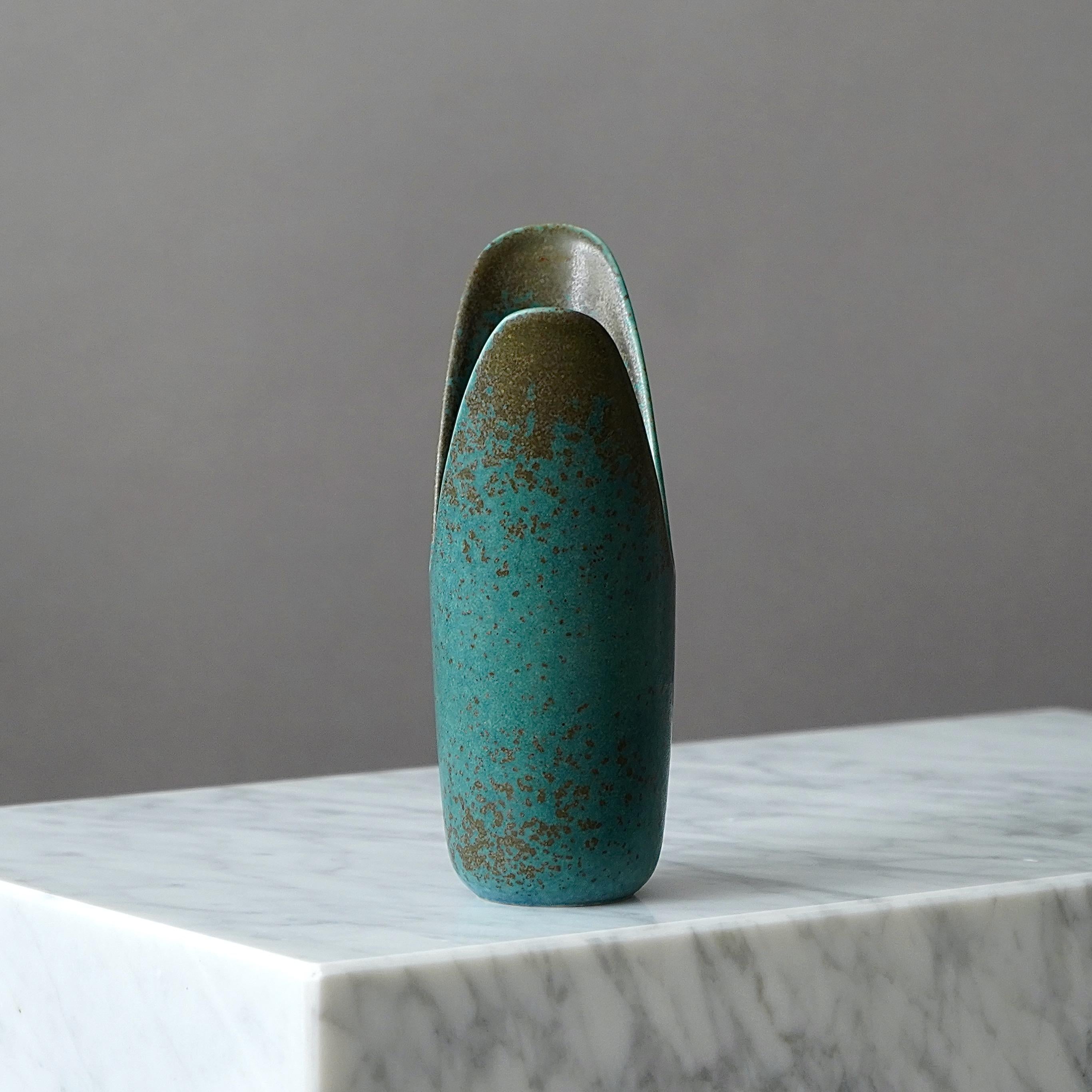 Stoneware Vase by Gunnar Nylund for Rorstrand, Sweden, 1950s For Sale 3