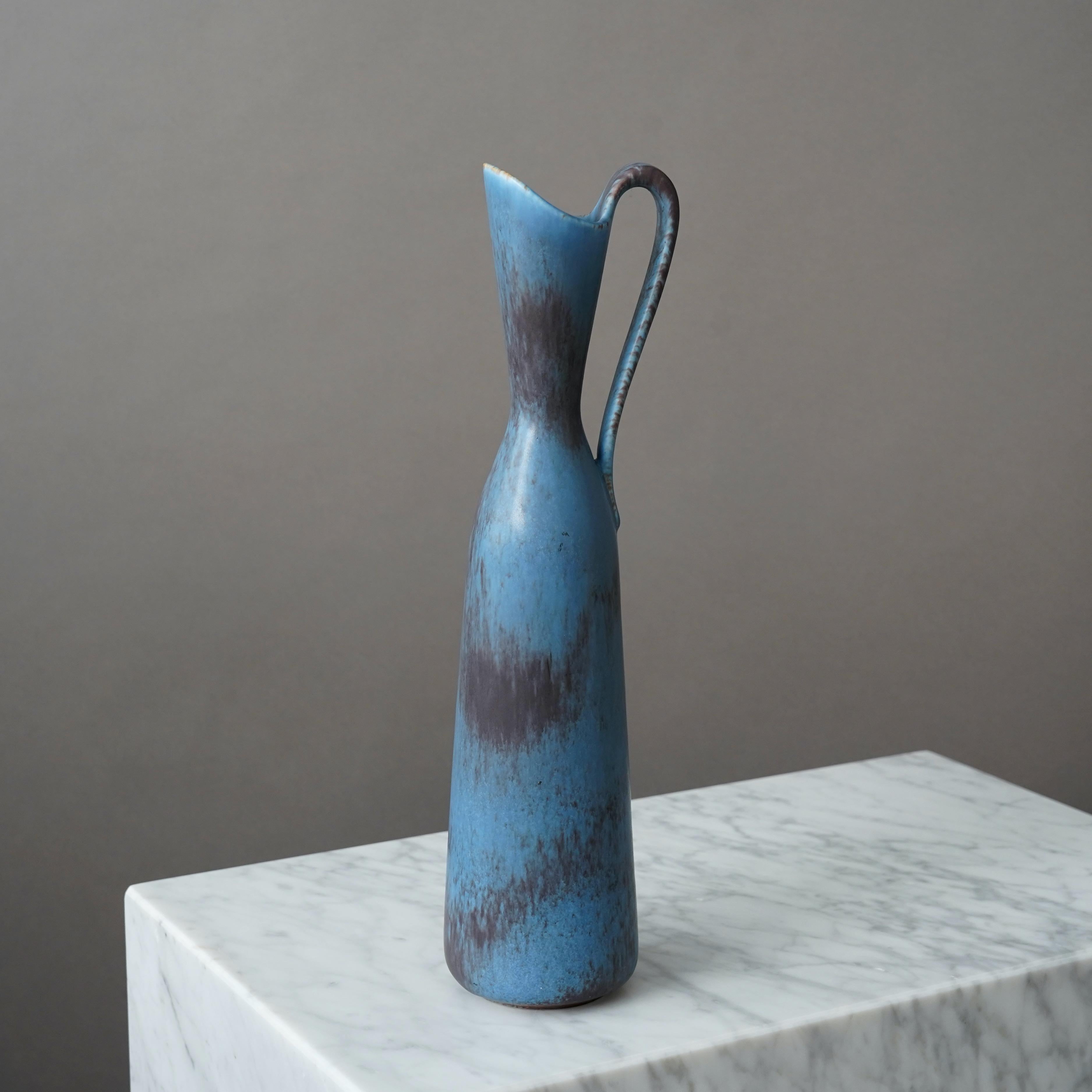 Scandinavo moderno Vaso in gres di Gunnar Nylund per Rorstrand, Svezia, anni '50 in vendita