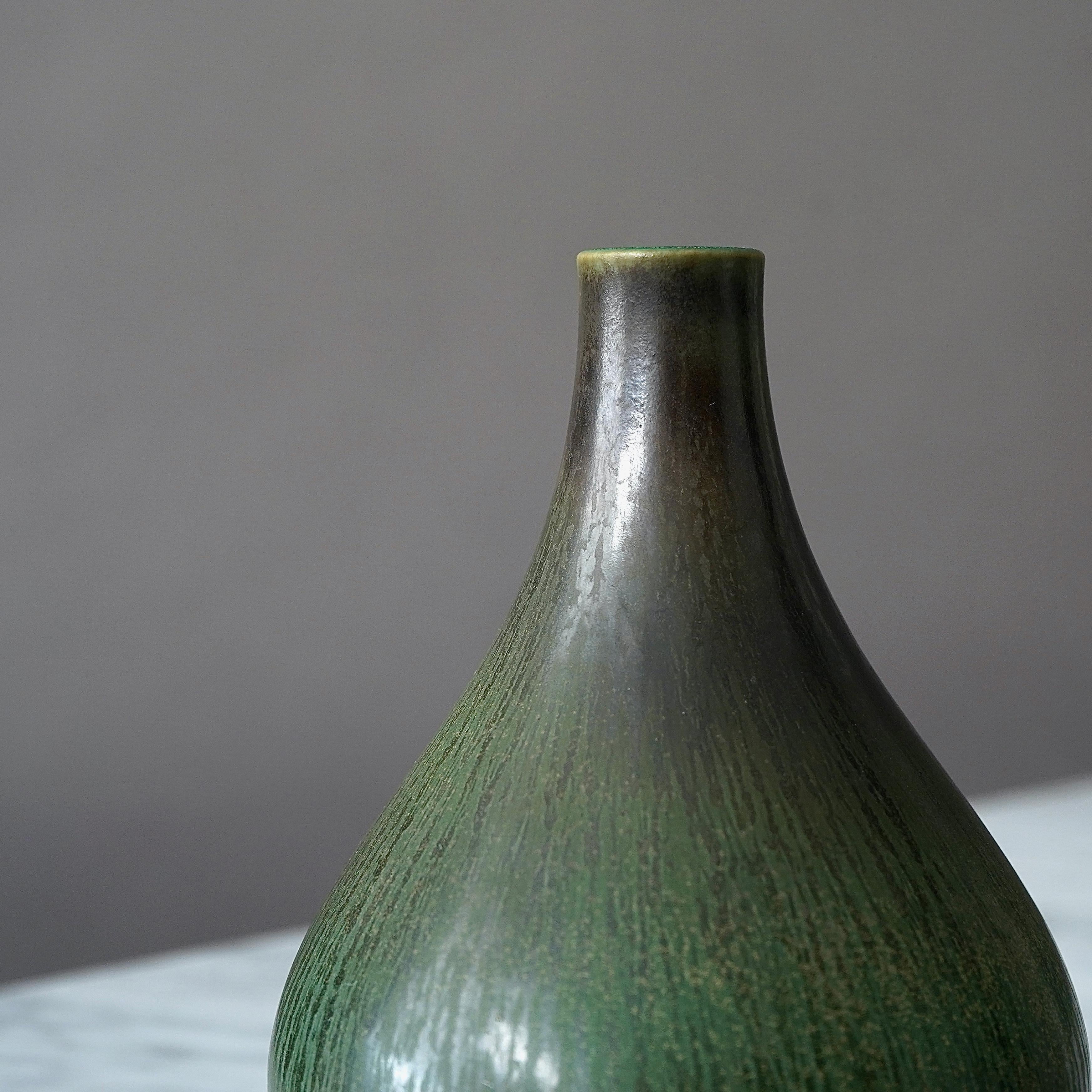 Swedish Stoneware Vase by Gunnar Nylund for Rorstrand, Sweden, 1950s For Sale