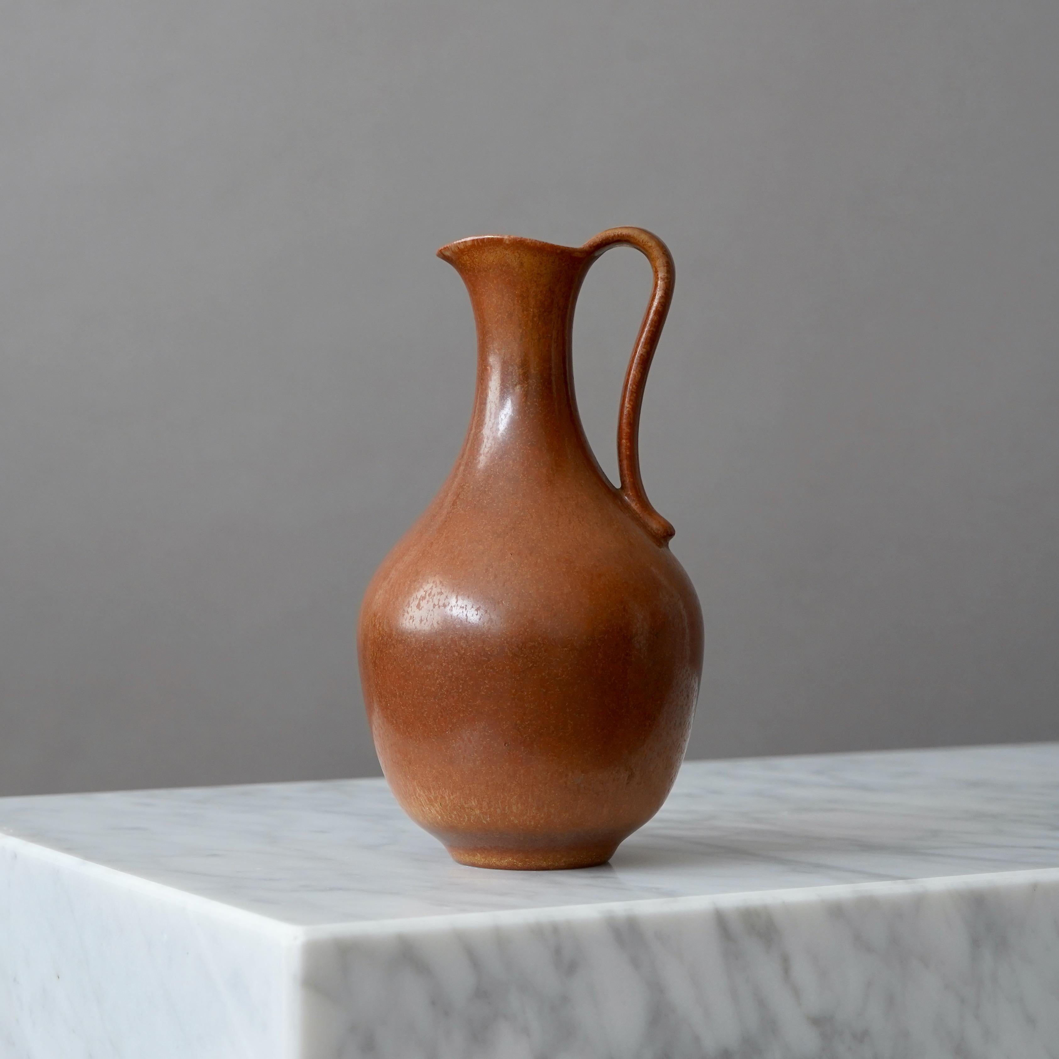 XX secolo Vaso in gres di Gunnar Nylund per Rorstrand, Svezia, anni '1950 in vendita