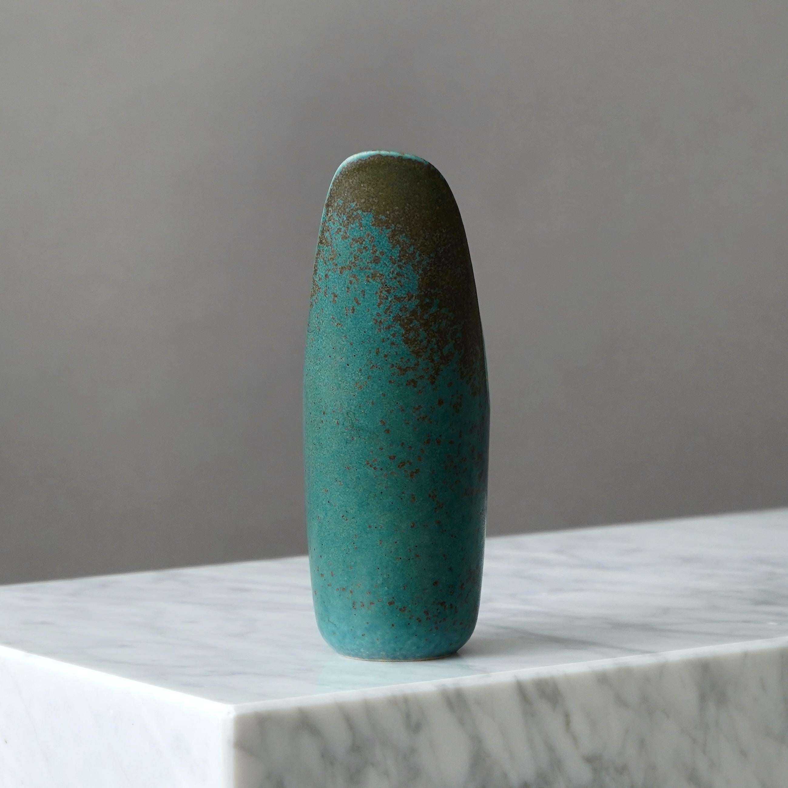 Ceramica Vaso in gres di Gunnar Nylund per Rorstrand, Svezia, anni '50 in vendita