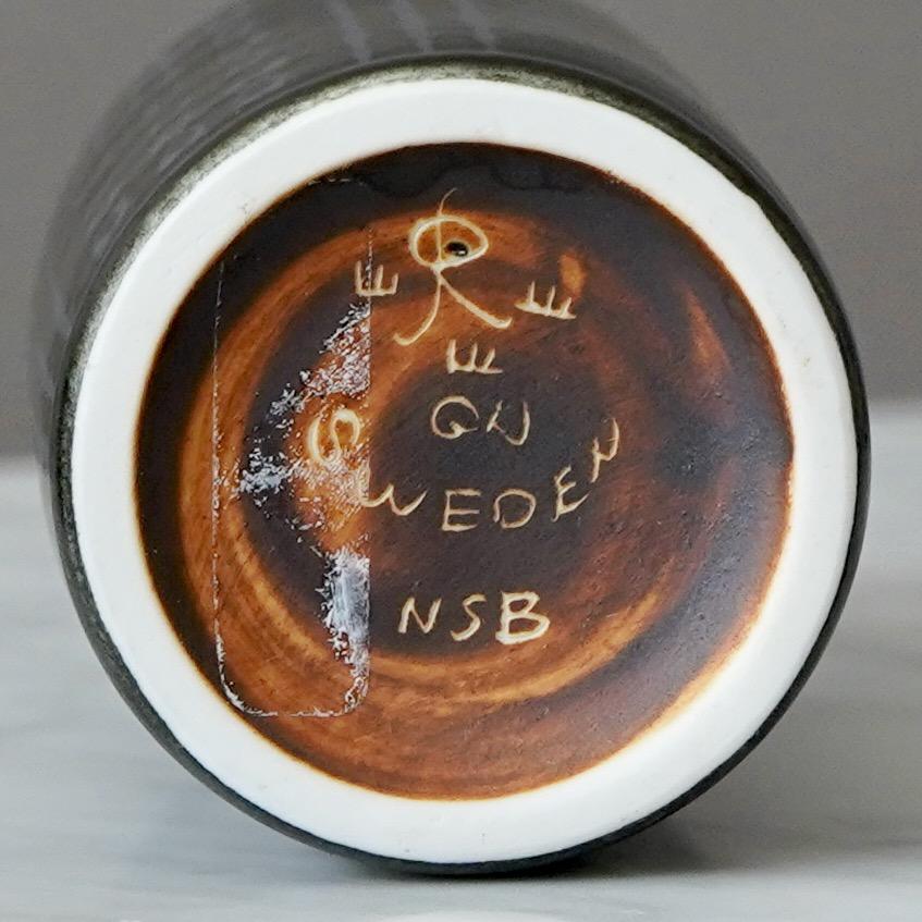 Ceramica Vaso in gres di Gunnar Nylund per Rorstrand, Svezia, anni '50 in vendita