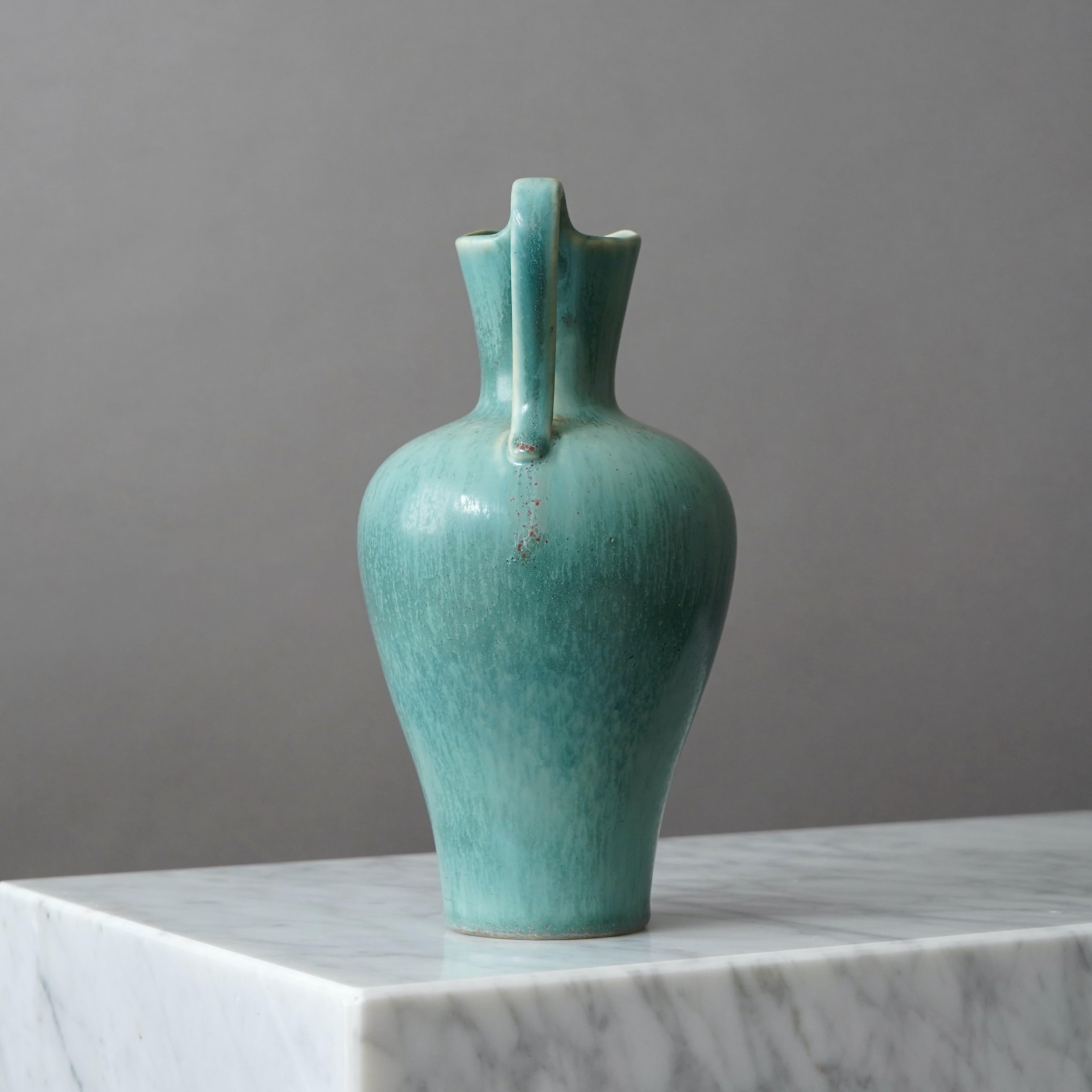 Ceramica Vaso in gres di Gunnar Nylund per Rorstrand, Svezia, anni '50 in vendita