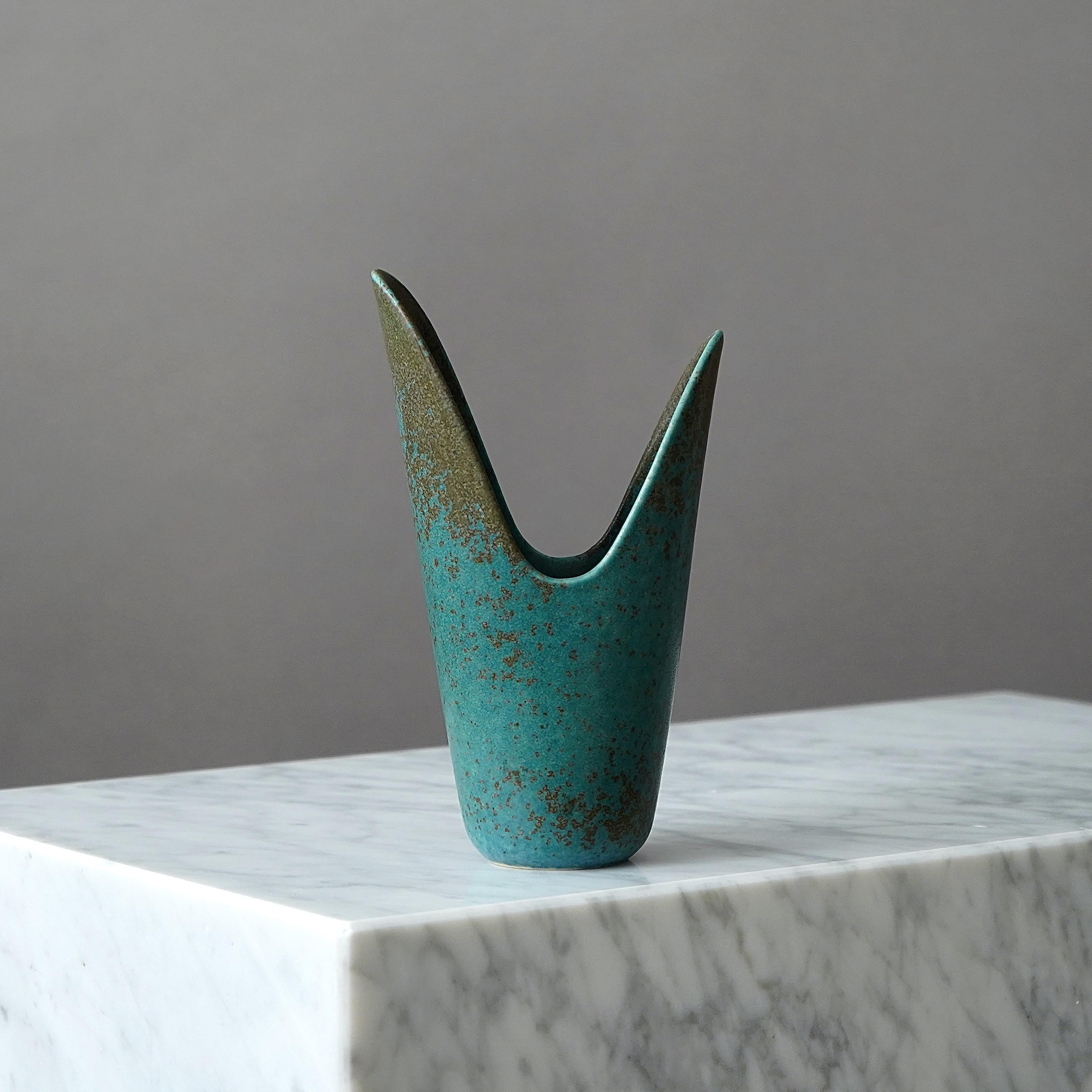 Stoneware Vase by Gunnar Nylund for Rorstrand, Sweden, 1950s For Sale 2